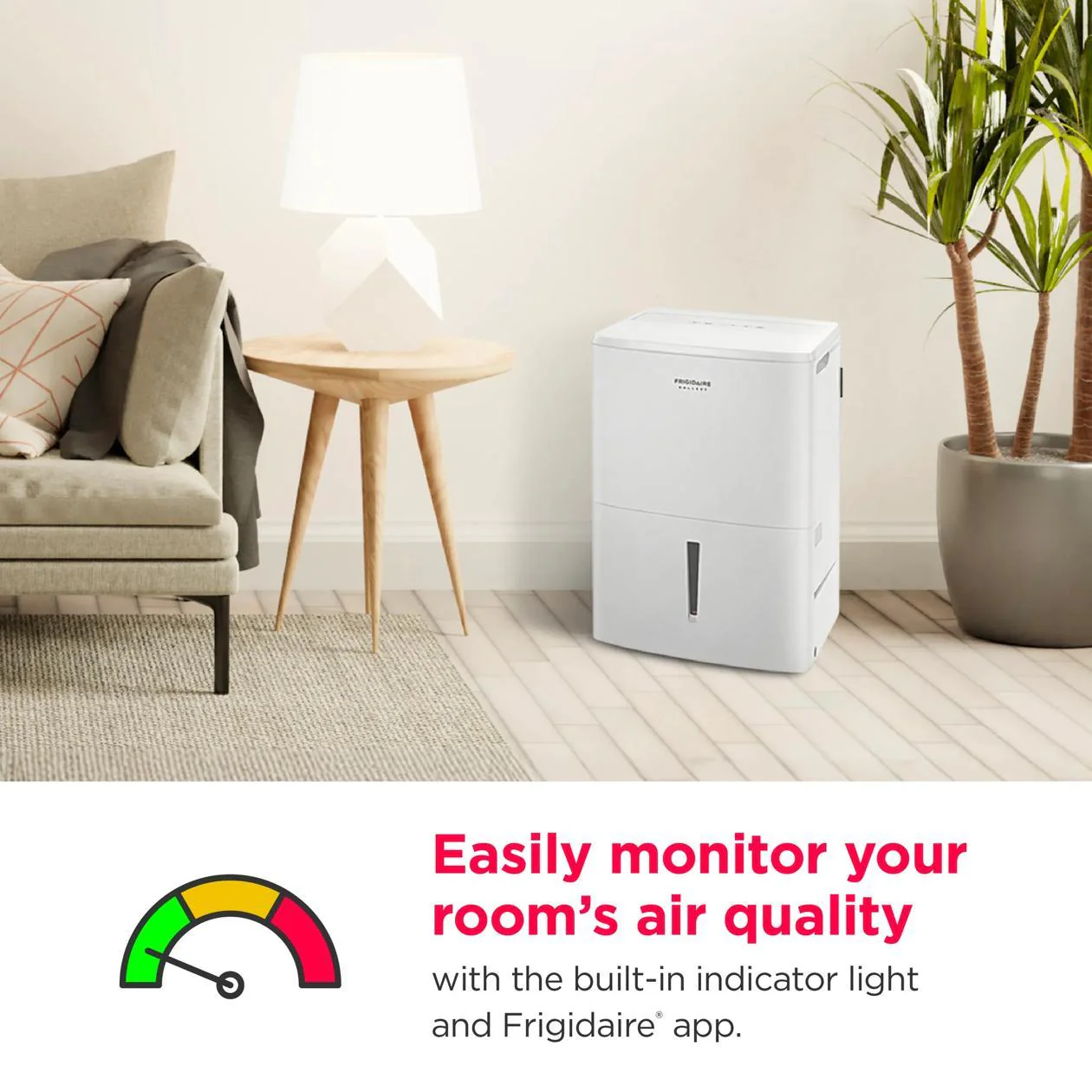Frigidaire GHDD3535W1 2-in-1 35 Pint Dehumidifier with Built-in Allergy Filter and Wi-Fi (Energy Star) - Image 11