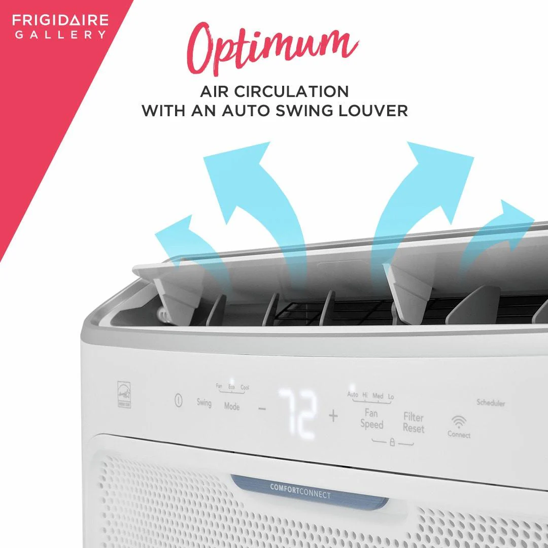 Frigidaire GHWQ103WC1 10,000 BTU Inverter Window Room Air Conditioner with Wi-Fi (Energy Star) - Image 6