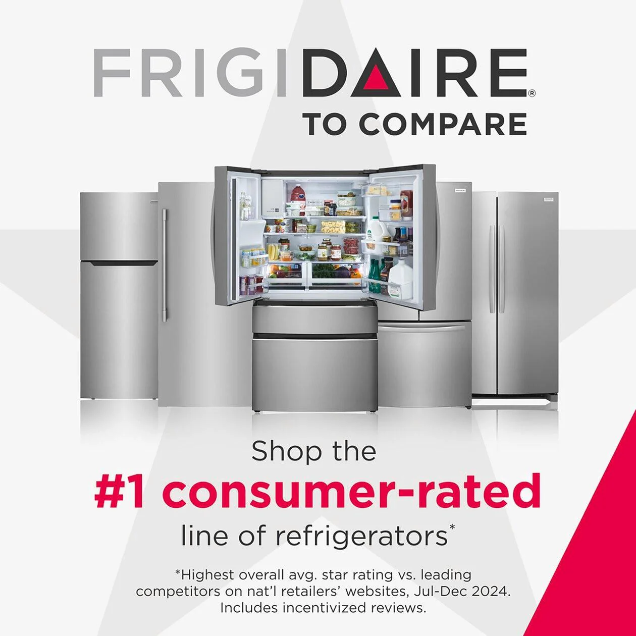 Frigidaire GRFS287DAF 28 Cu. Ft. Standard-Depth French Door Refrigerator - Image 2