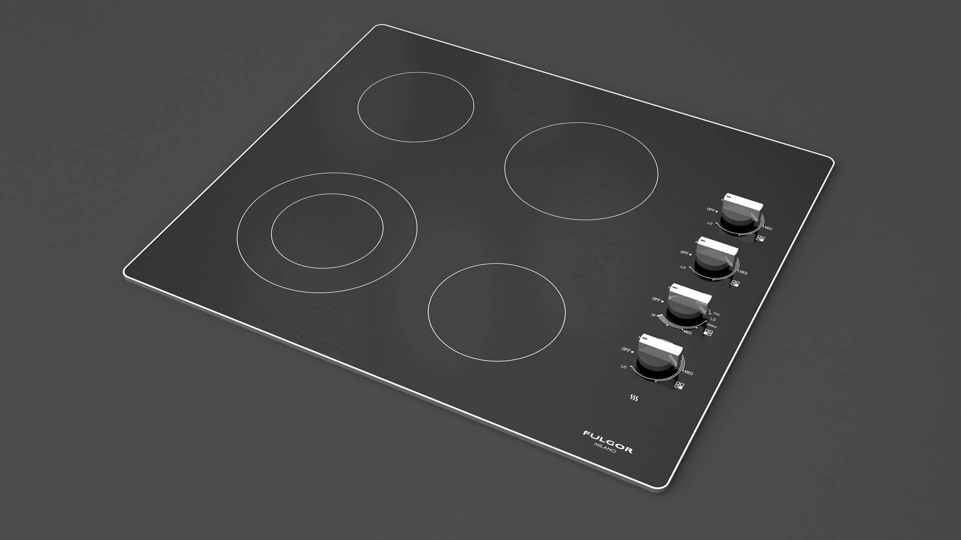 24" RADIANT COOKTOP WITH KNOBS - Image 3