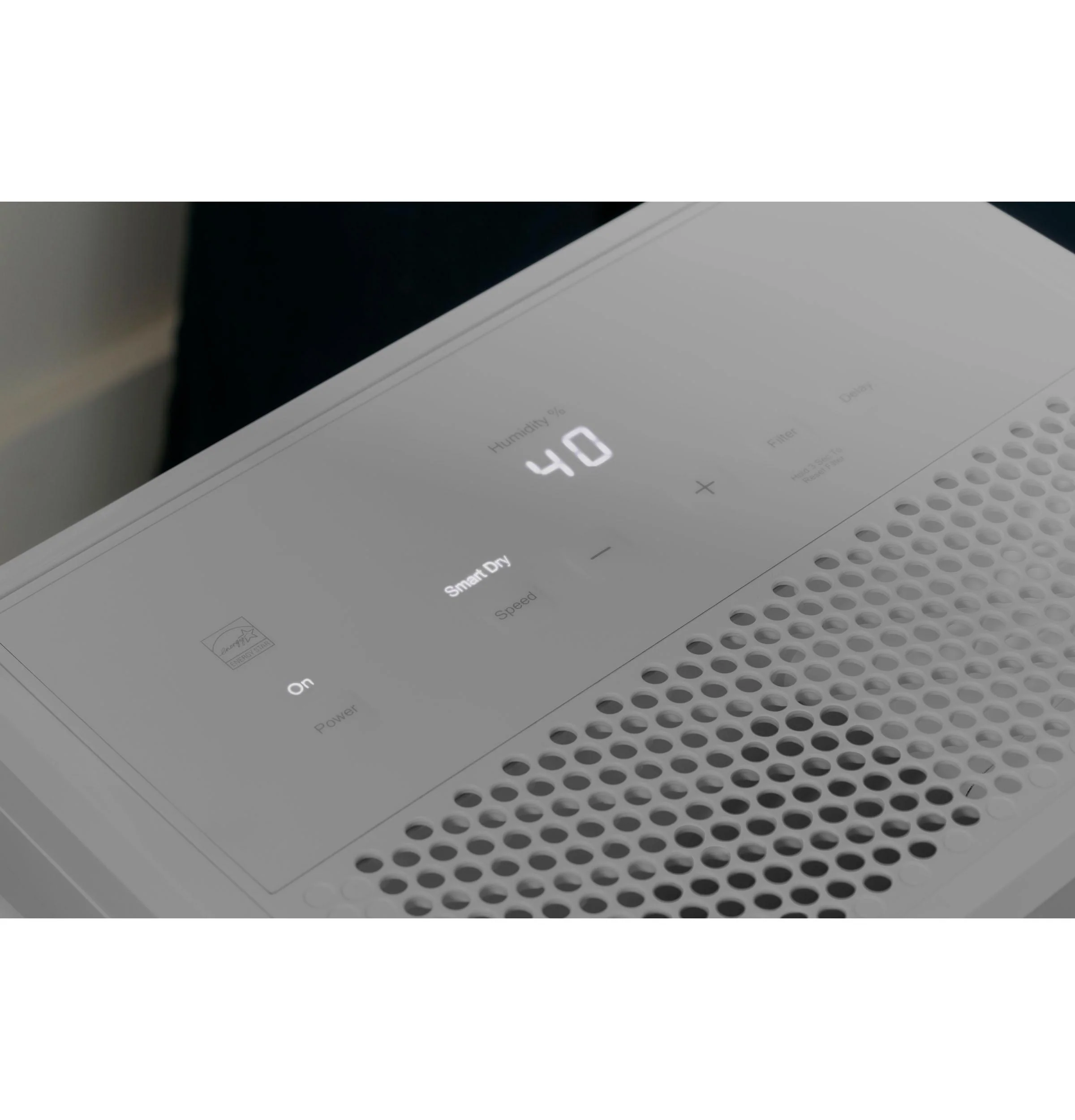 GE® 50 Pint ENERGY STAR® Portable Dehumidifier with Smart Dry for Wet Spaces - Image 9