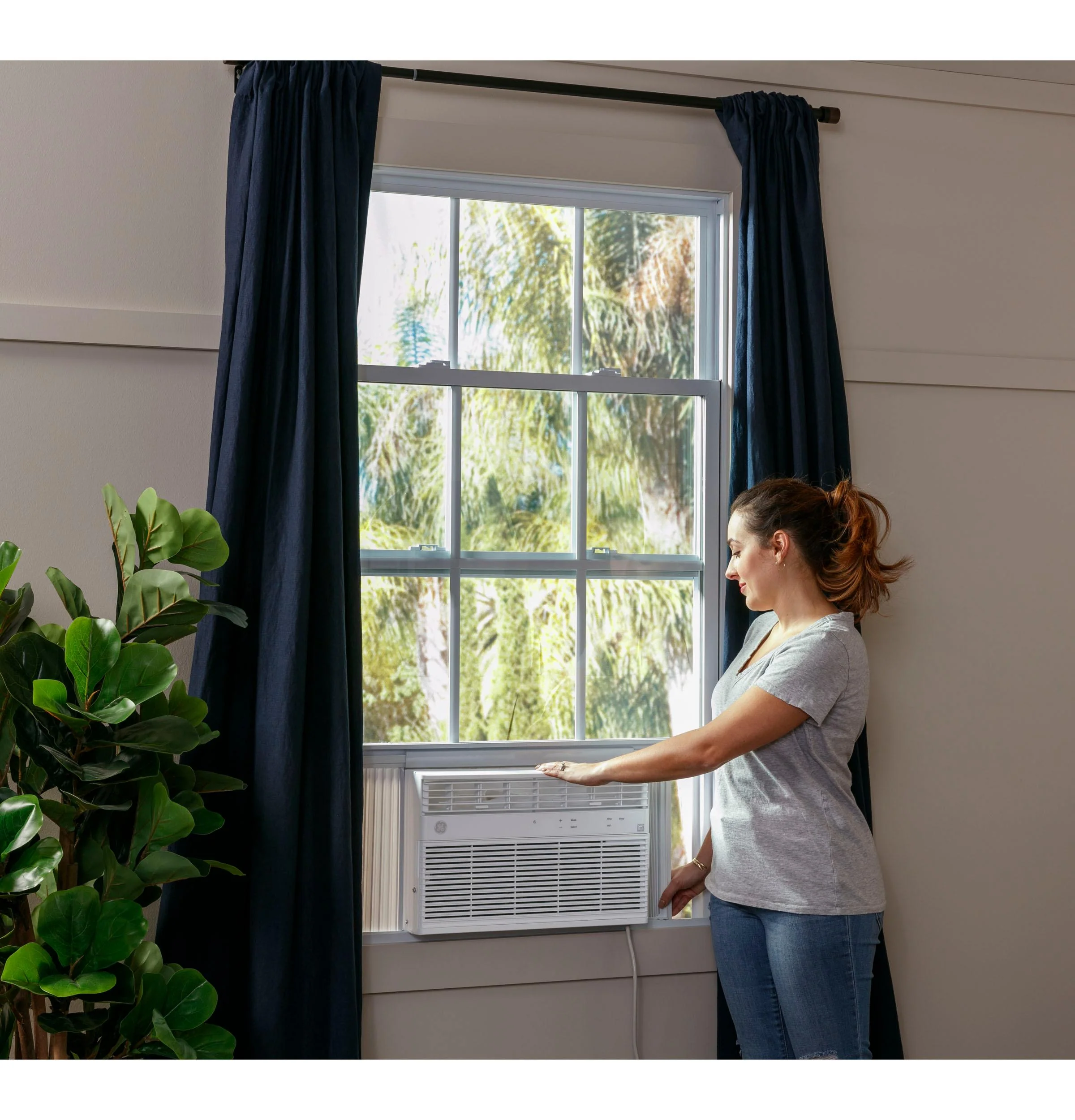 AHFK24BA GE® 23,700 BTU Smart Electronic Window Air Conditioner for Extra-Large Rooms up to 1500 sq. ft. - Image 4