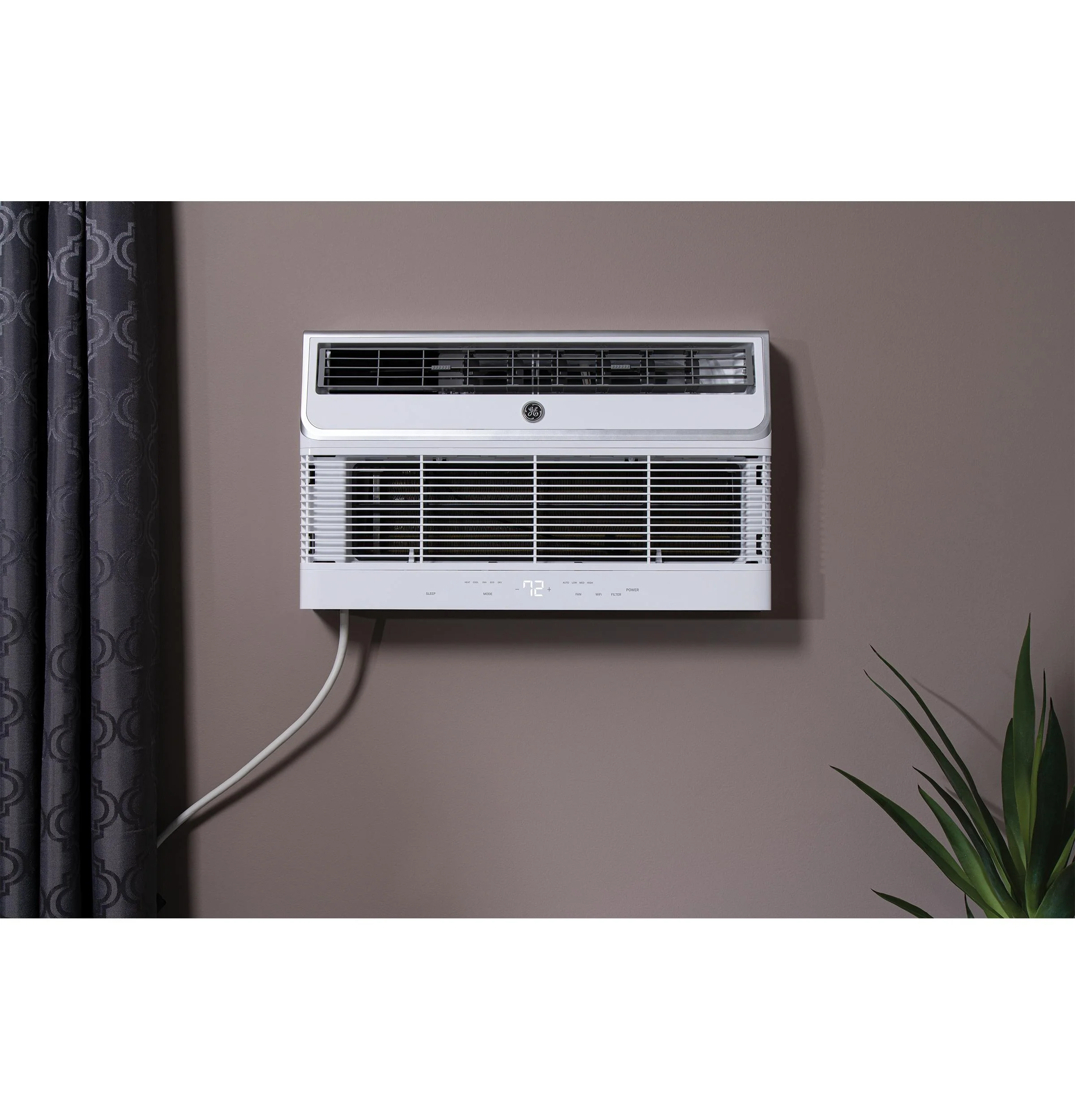 AJEM12DWH GE® 230/208 Volt Built-In Heat/Cool Room Air Conditioner - Image 2