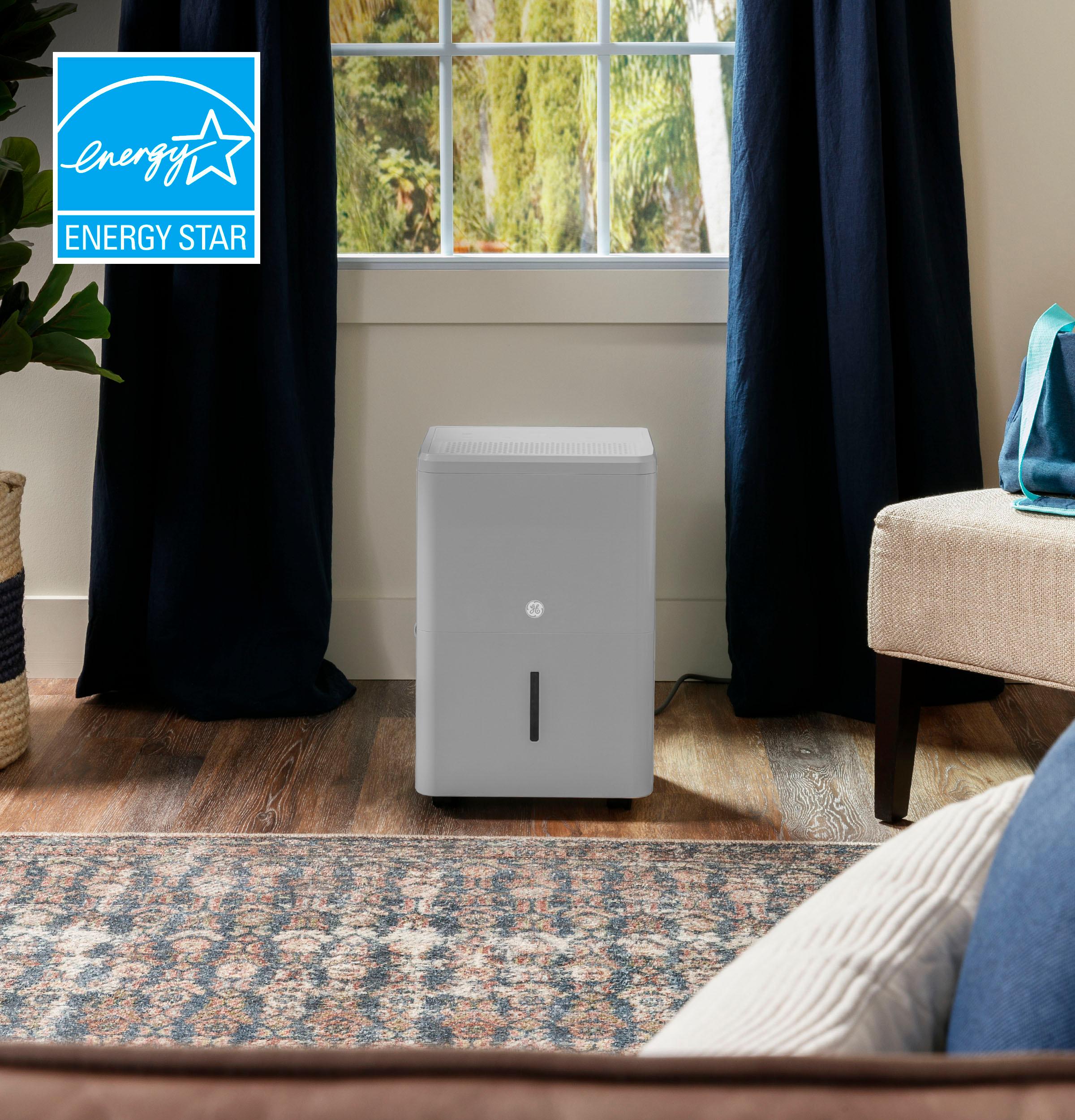 GE® ENERGY STAR® 50 Pint Smart Portable Dehumidifier with Smart Dry for Wet Spaces - Image 15