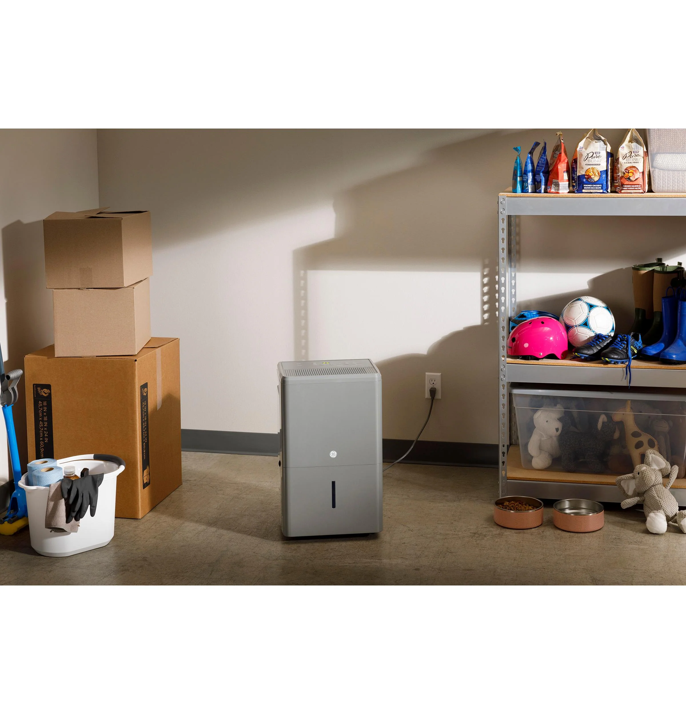 GE® ENERGY STAR® 50 Pint Smart Portable Dehumidifier with Smart Dry for Wet Spaces - Image 17
