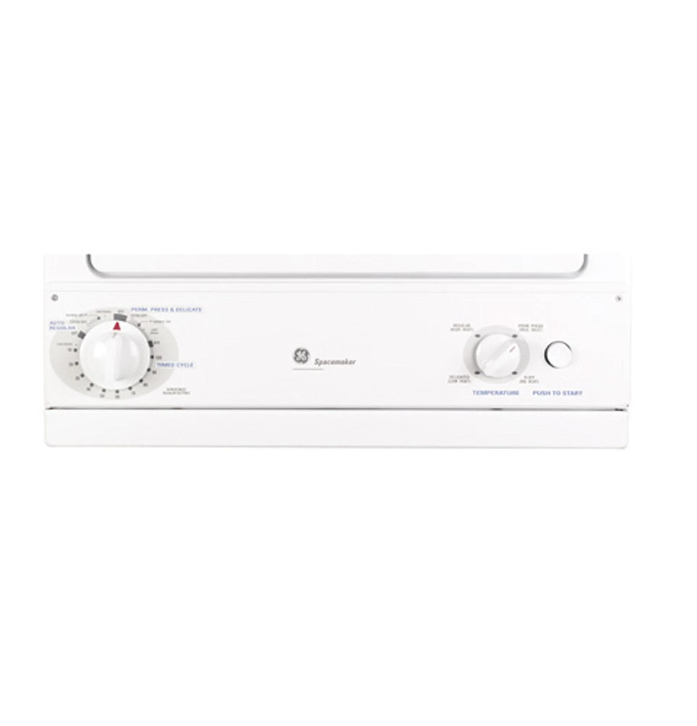 DSKS433EBWW GE Spacemaker® 240V 3.6 cu. ft. Capacity Stationary Electric Dryer - Image 3
