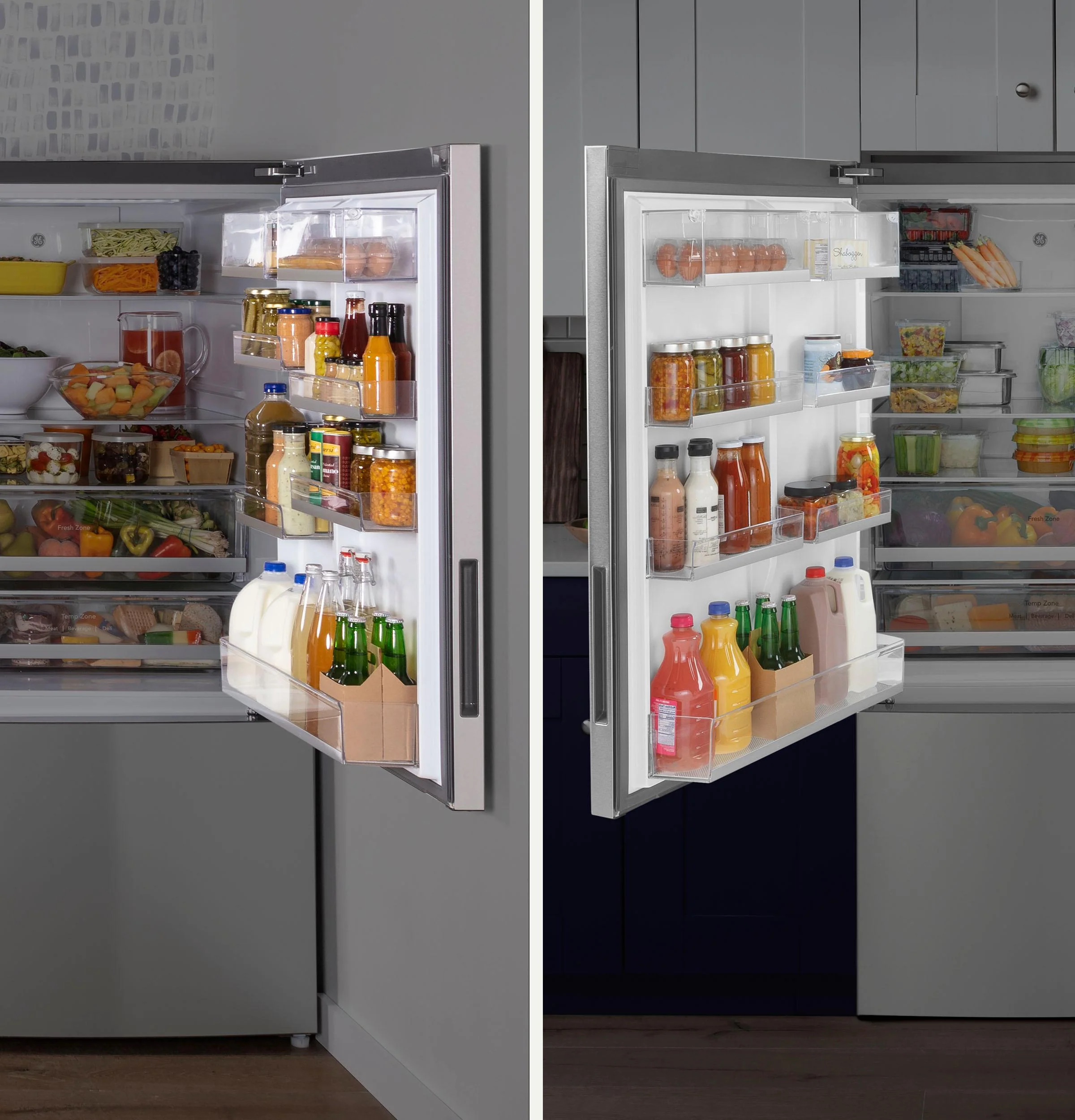 GBE17HYRFS GE® ENERGY STAR® 17.7 Cu. Ft. Counter-Depth Bottom-Freezer Refrigerator - Image 24