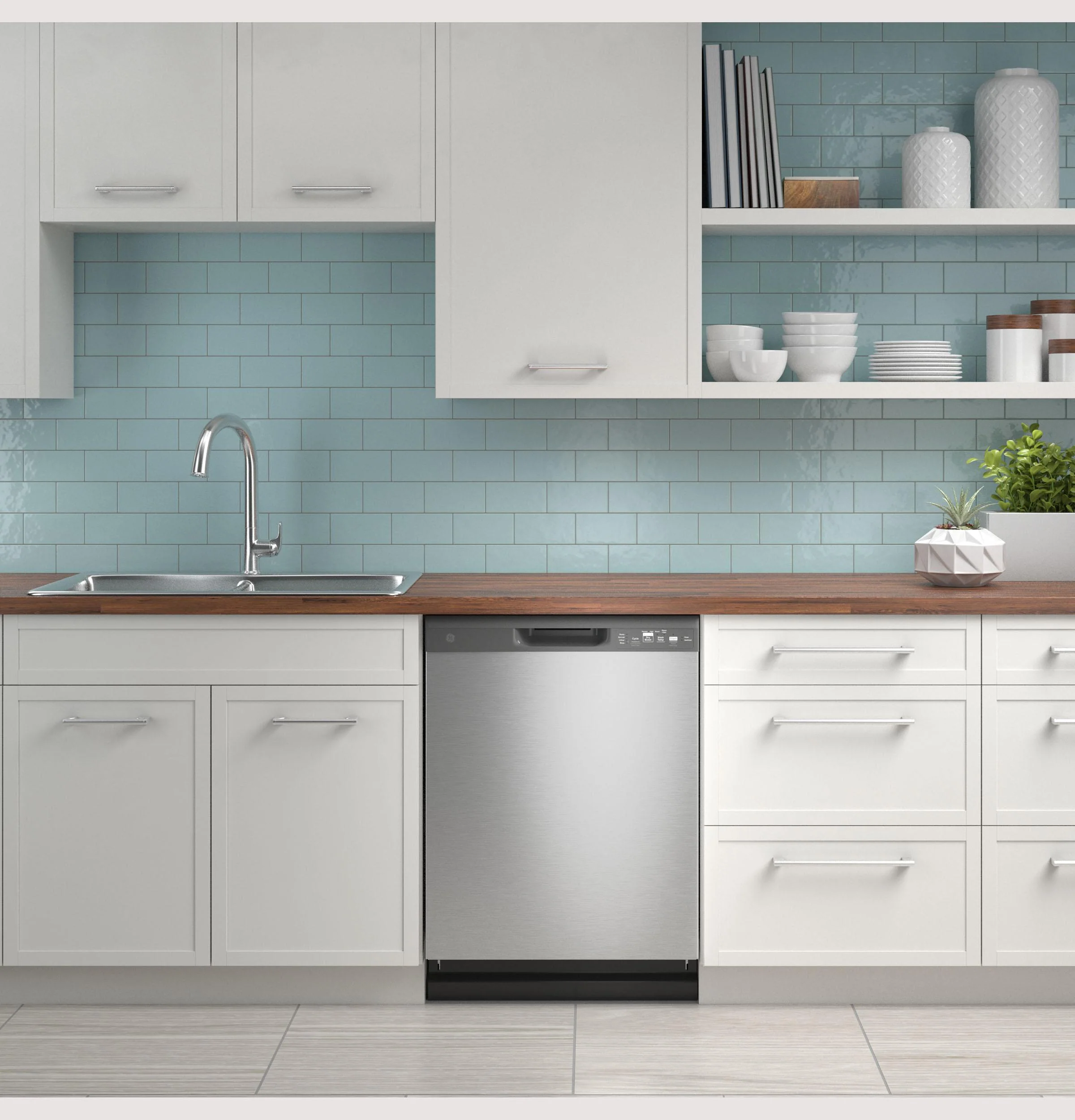 GDF535PSRSS GE ENERGY STAR Dishwasher with Front Controls - Image 26