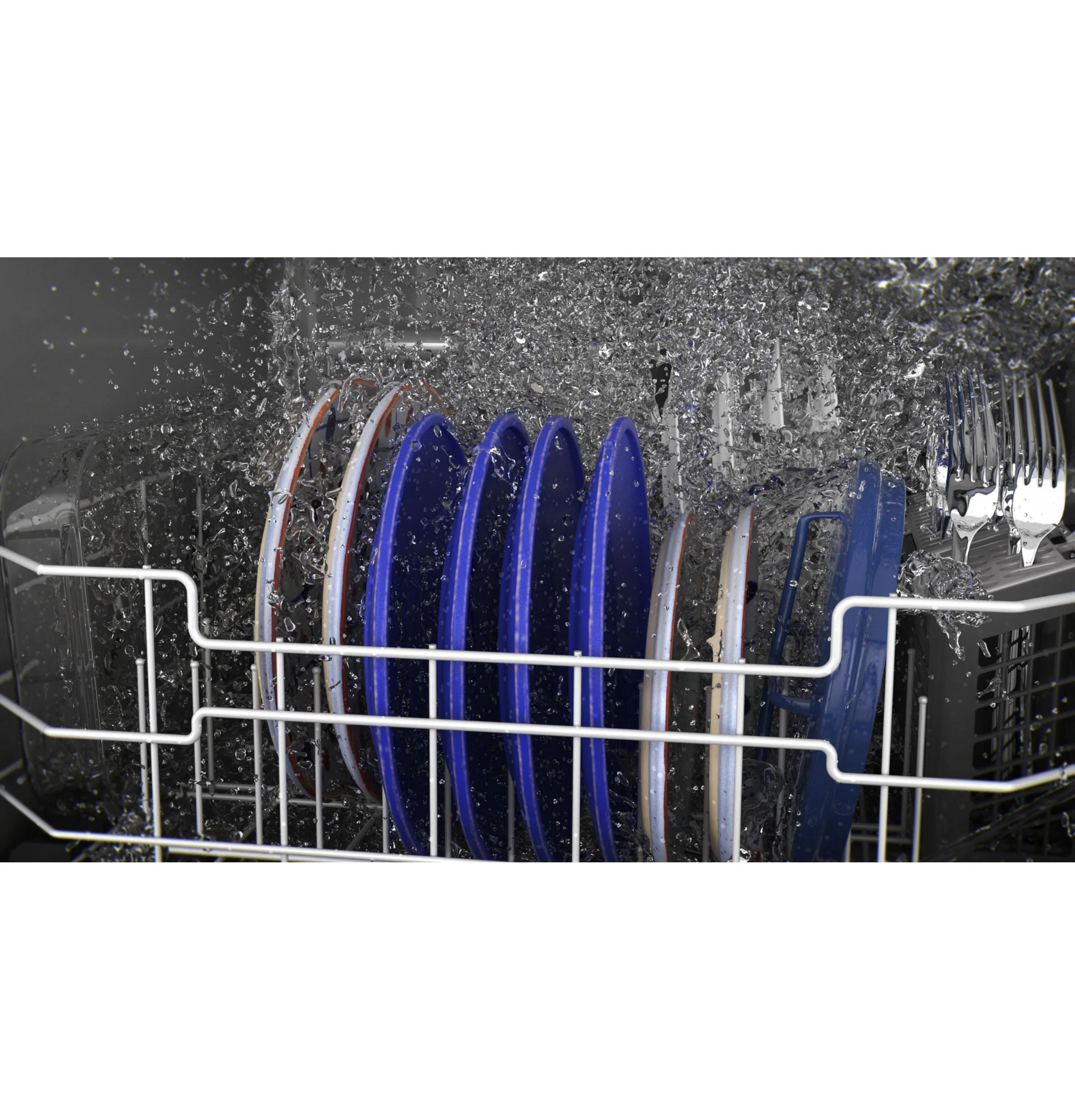 GDP630PGRWW GE® ENERGY STAR® Top Control with Plastic Interior Dishwasher with Sanitize Cycle & Dry Boost - Image 43