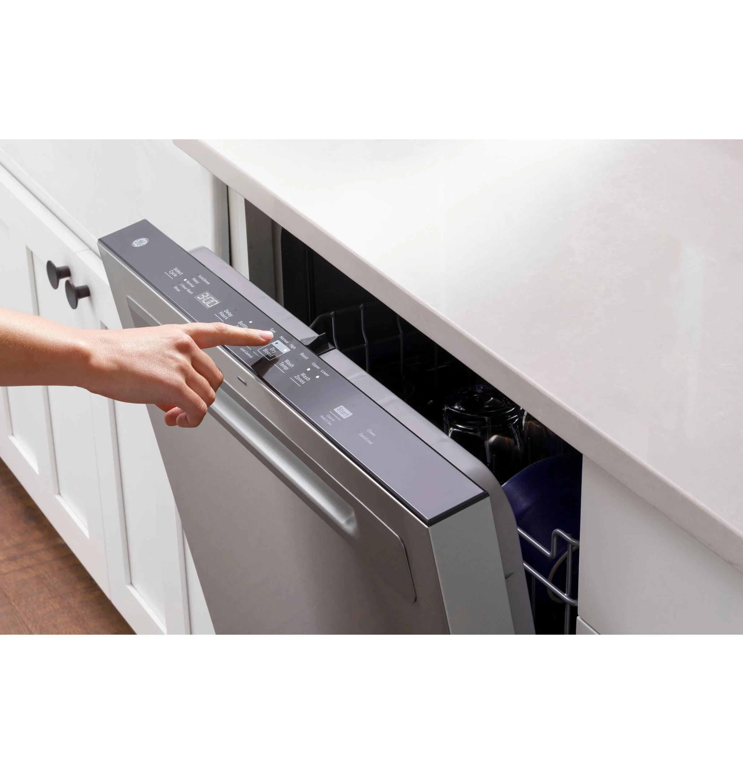 GDP630PMRES GE® ENERGY STAR® Top Control with Plastic Interior Dishwasher with Sanitize Cycle & Dry Boost - Image 36