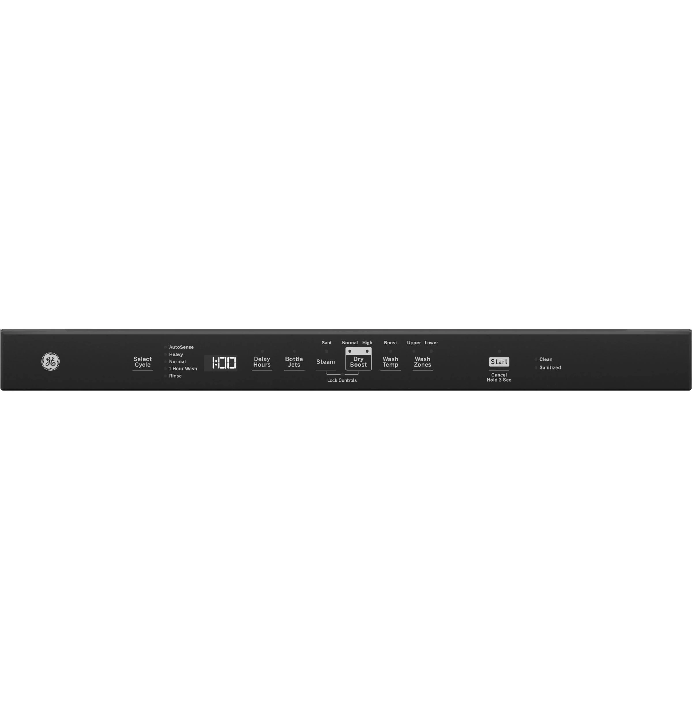 GDP630PYRFS GE® ENERGY STAR® Top Control with Plastic Interior Dishwasher with Sanitize Cycle & Dry Boost - Image 4