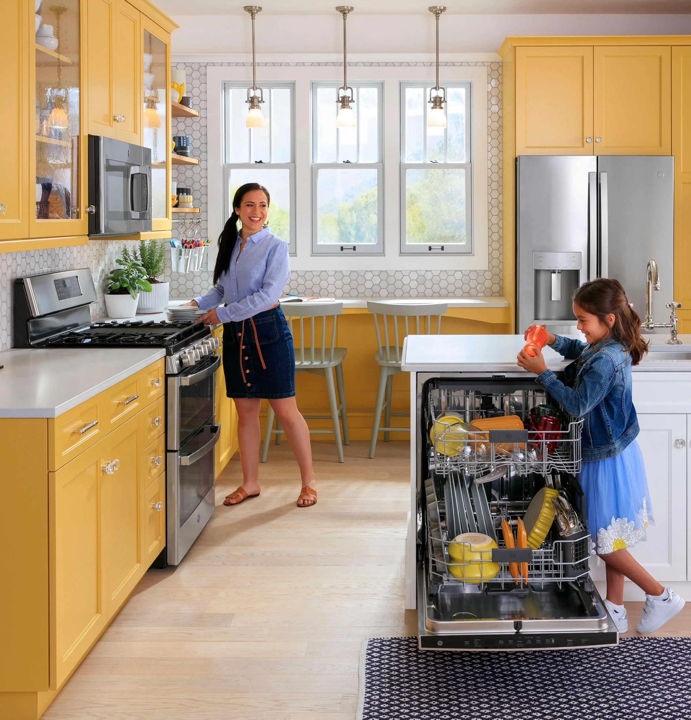 GE® Fingerprint Resistant Top Control with Stainless Steel Interior Dishwasher with Sanitize Cycle & Dry Boost with Fan Assist - Image 49