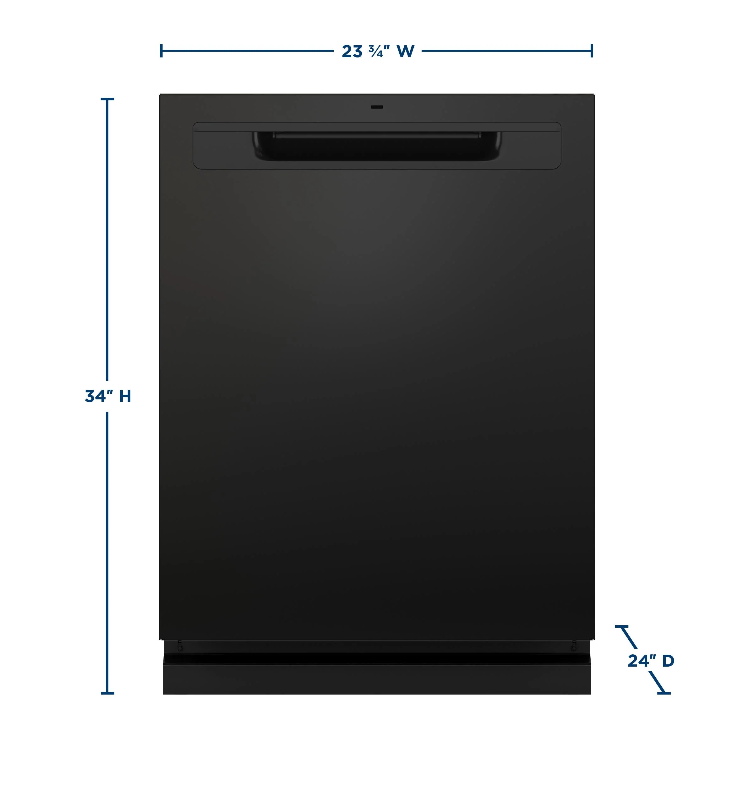 GDP670SGVBB GE® ENERGY STAR® Top Control with Stainless Steel Interior Dishwasher with Sanitize Cycle - Image 20