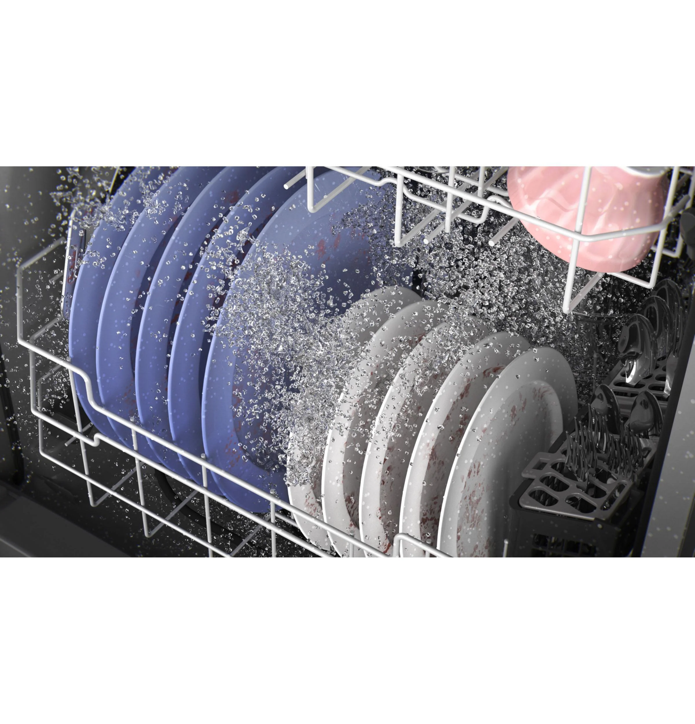 GDT630PGRBB GE® ENERGY STAR® Top Control with Plastic Interior Dishwasher with Sanitize Cycle & Dry Boost - Image 15