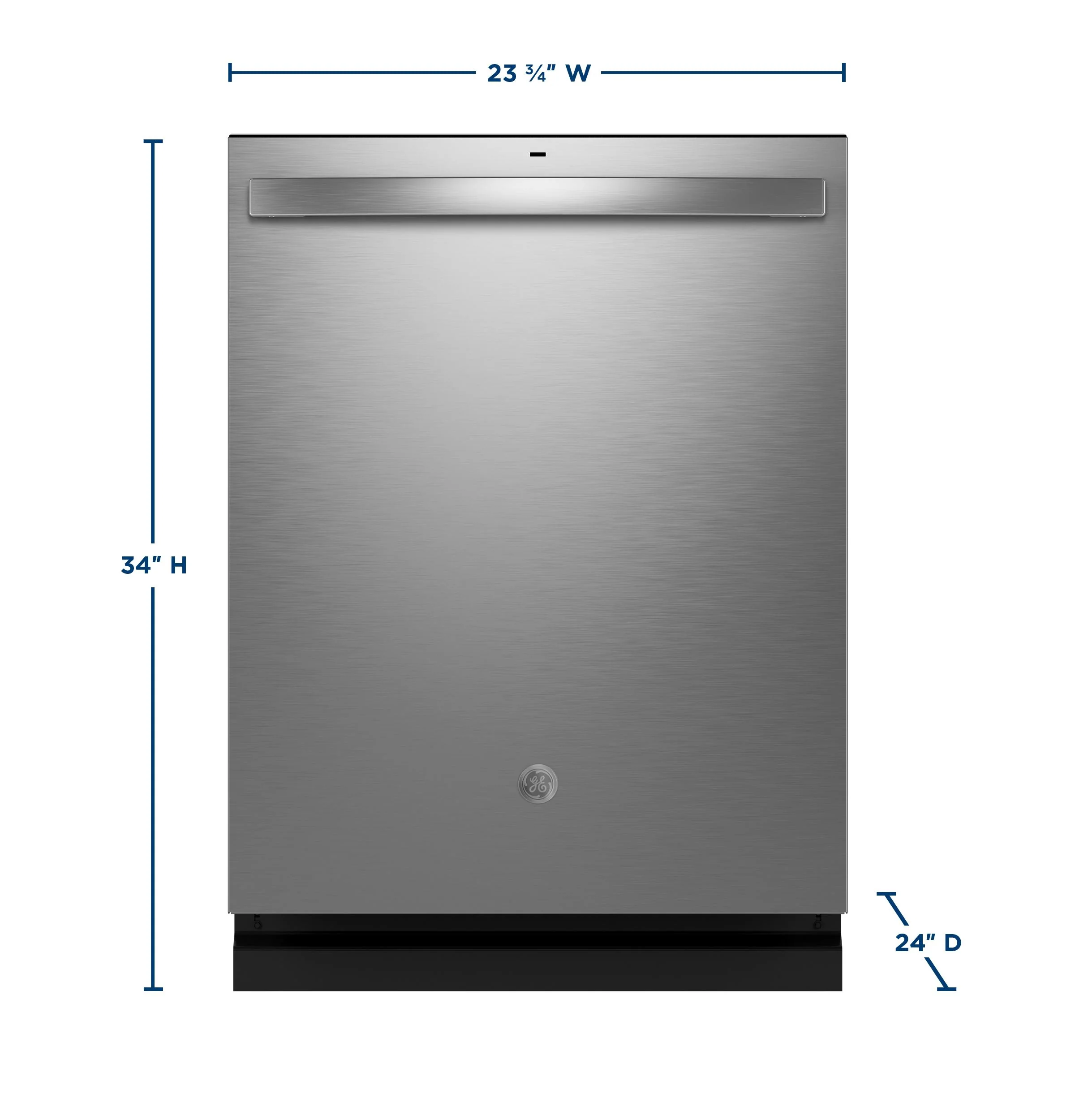 GDT650SYVFS GE® ENERGY STAR® Fingerprint Resistant Top Control with Stainless Steel Interior Dishwasher with Sanitize Cycle - Image 22