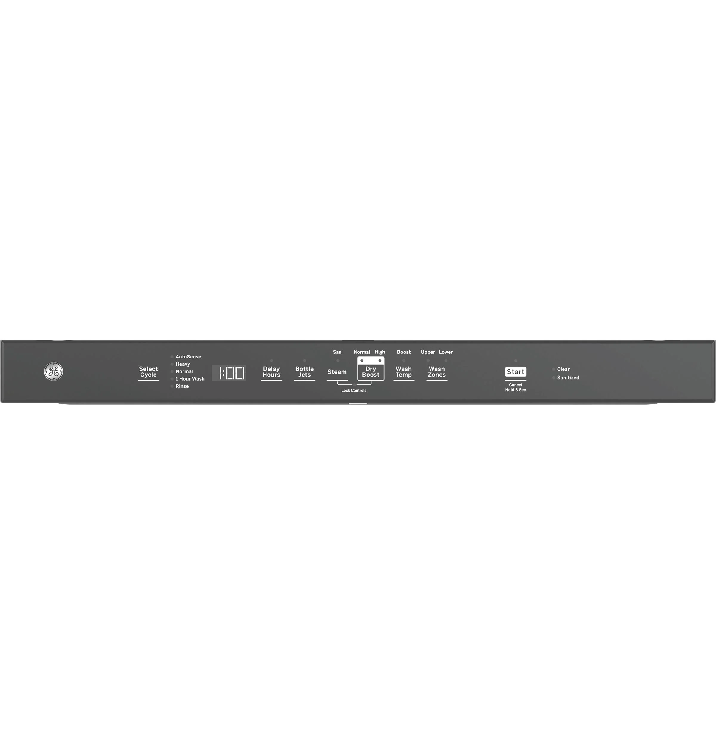 GDT650SYVFS GE® ENERGY STAR® Fingerprint Resistant Top Control with Stainless Steel Interior Dishwasher with Sanitize Cycle - Image 5