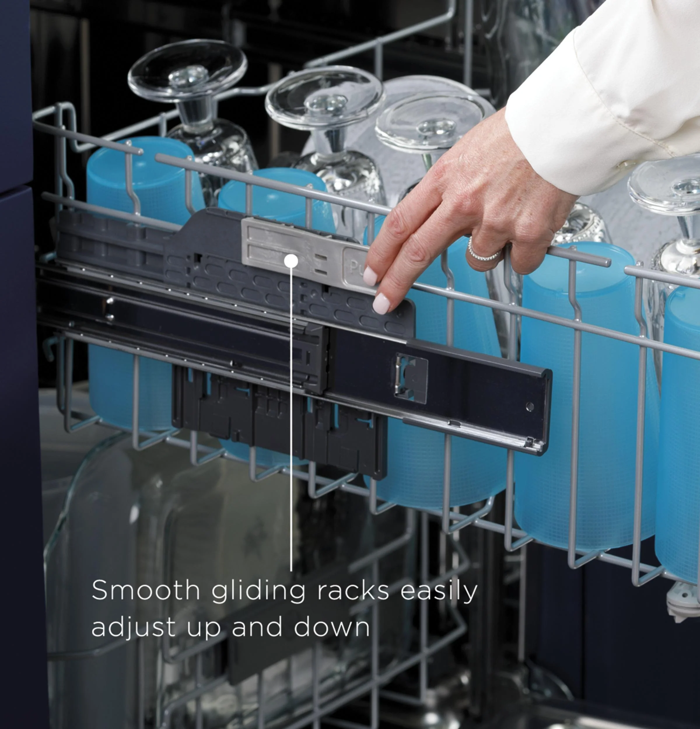 GE® Top Control with Stainless Steel Interior Dishwasher with Sanitize Cycle & Dry Boost with Fan Assist - Image 32