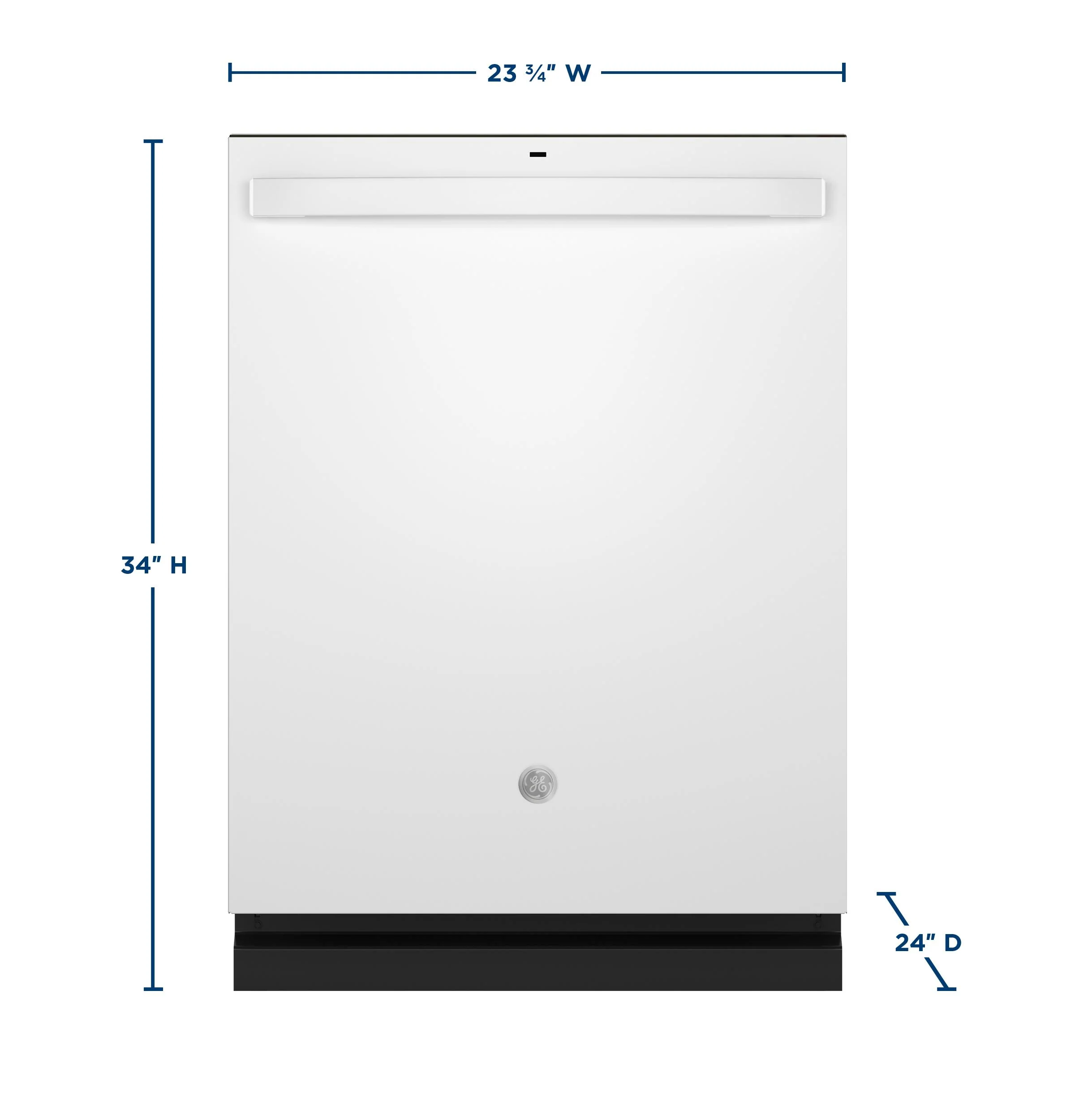 GDT670SGVWW GE® ENERGY STAR® Top Control with Stainless Steel Interior Dishwasher with Sanitize Cycle - Image 27