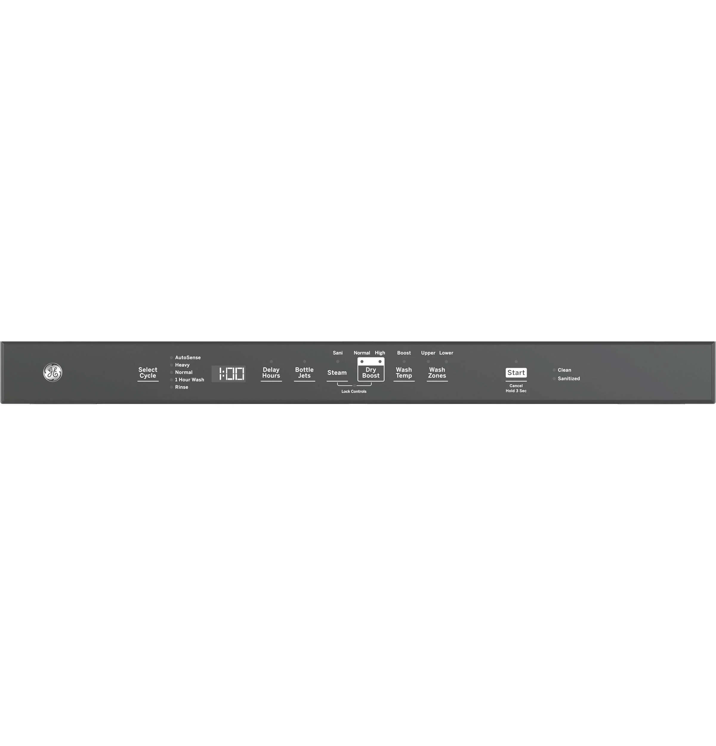 GDT670SYVFS GE® ENERGY STAR® Top Control with Stainless Steel Interior Dishwasher with Sanitize Cycle - Image 5