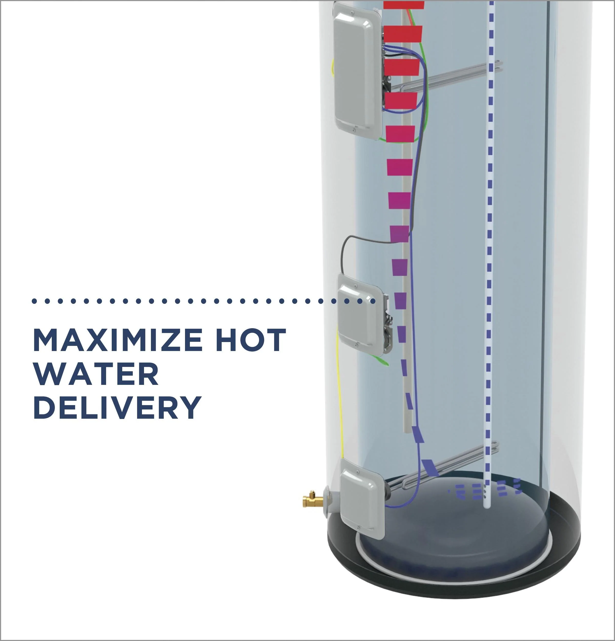 GE50S10BLM GE® Smart 50 Gallon Short Electric Water Heater - Image 8