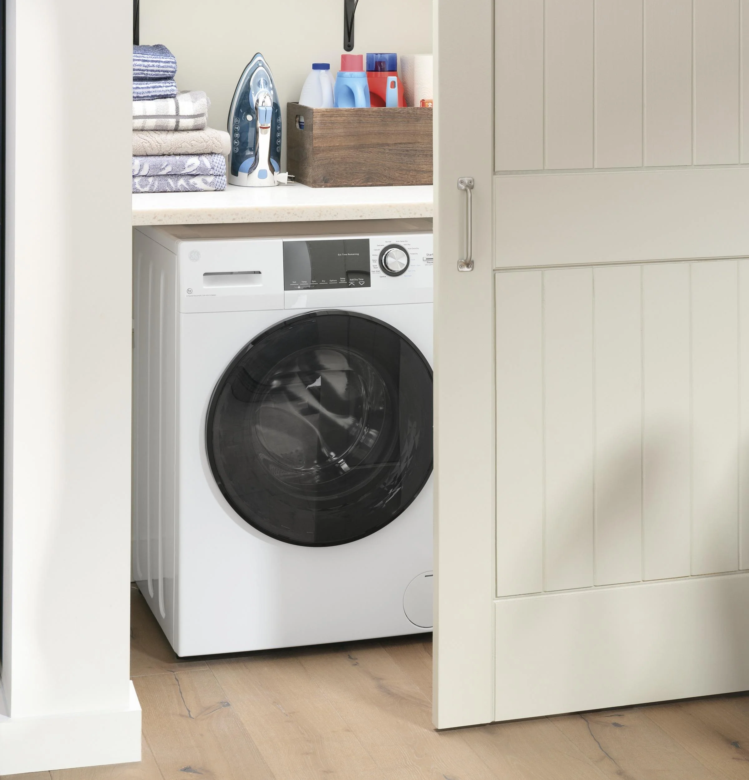 GFQ14ESSNWW GE® 24" 2.4 cu. ft.Capacity Front Load Washer/Condenser Dryer Combo - Image 11