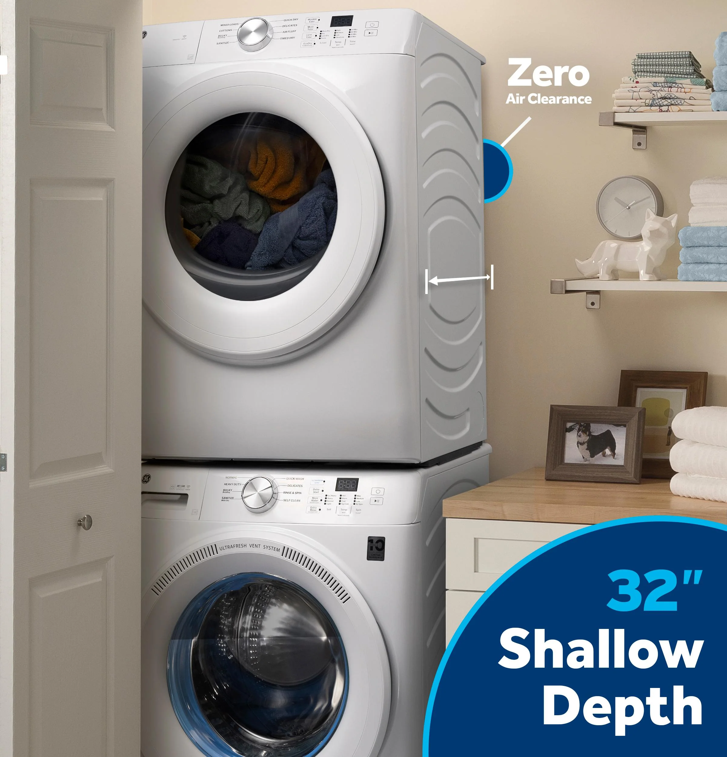 GFW350SSYWW GE® ENERGY STAR® 4.6 cu. ft. Capacity Smart Front Load Washer with UltraFresh Vent System with OdorBlock™ - Image 17