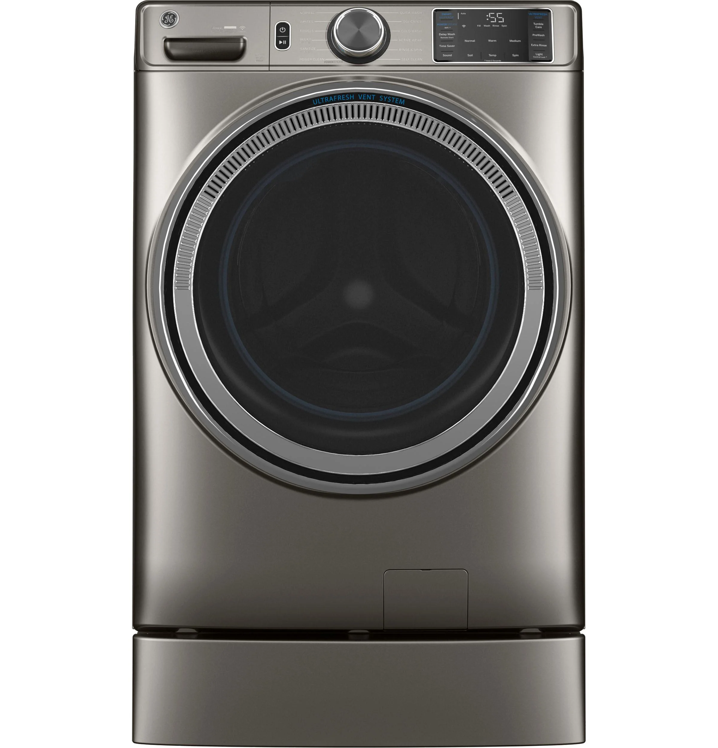 GE® 4.8 cu. ft. Capacity Smart Front Load ENERGY STAR® Steam Washer with SmartDispense™ UltraFresh Vent System with OdorBlock™ and Sanitize + Allergen - Image 57