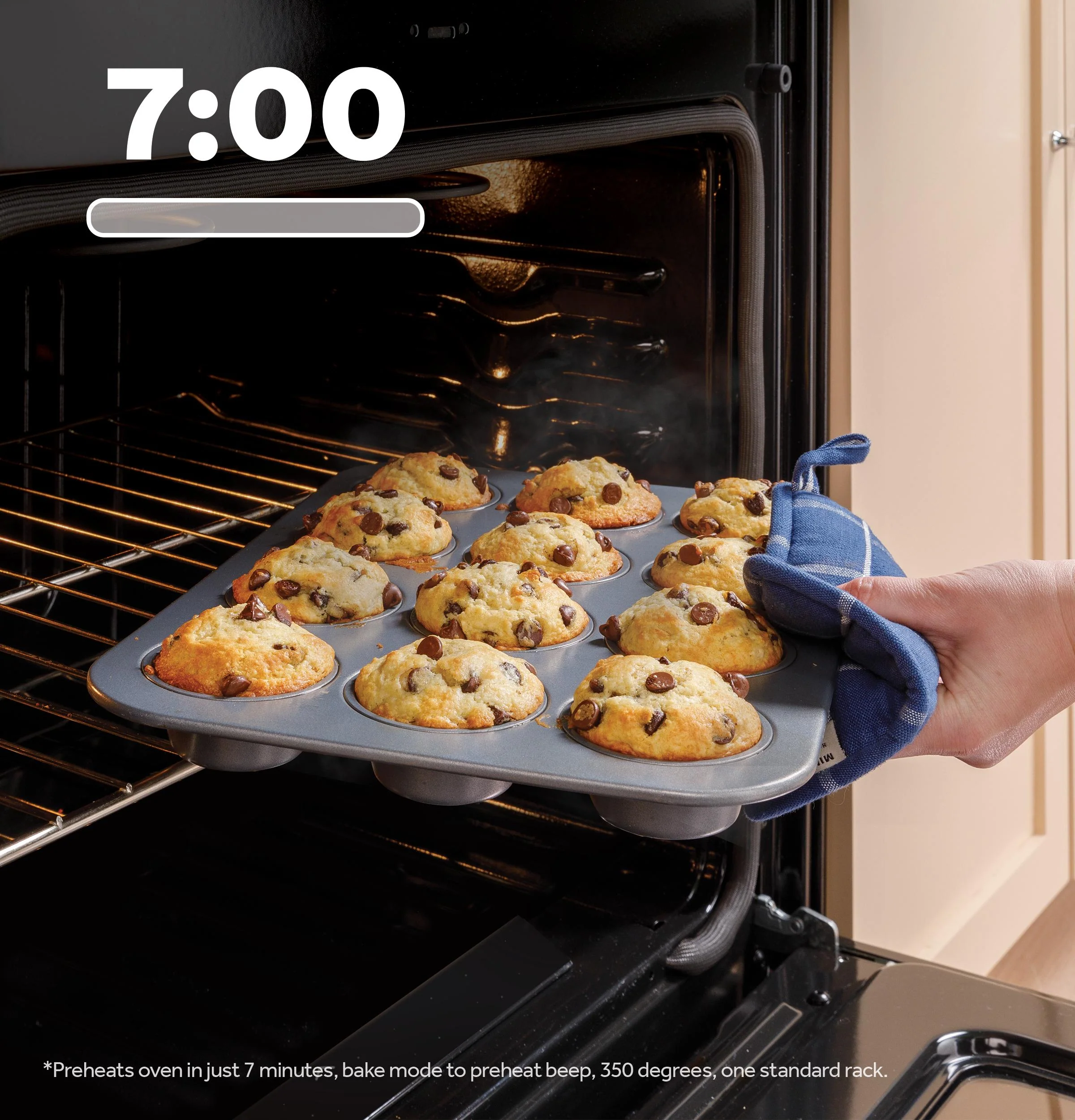 GGF600AVES GE® 30" Free-Standing Gas Convection Range with No Preheat Air Fry and EasyWash™ Oven Tray - Image 18