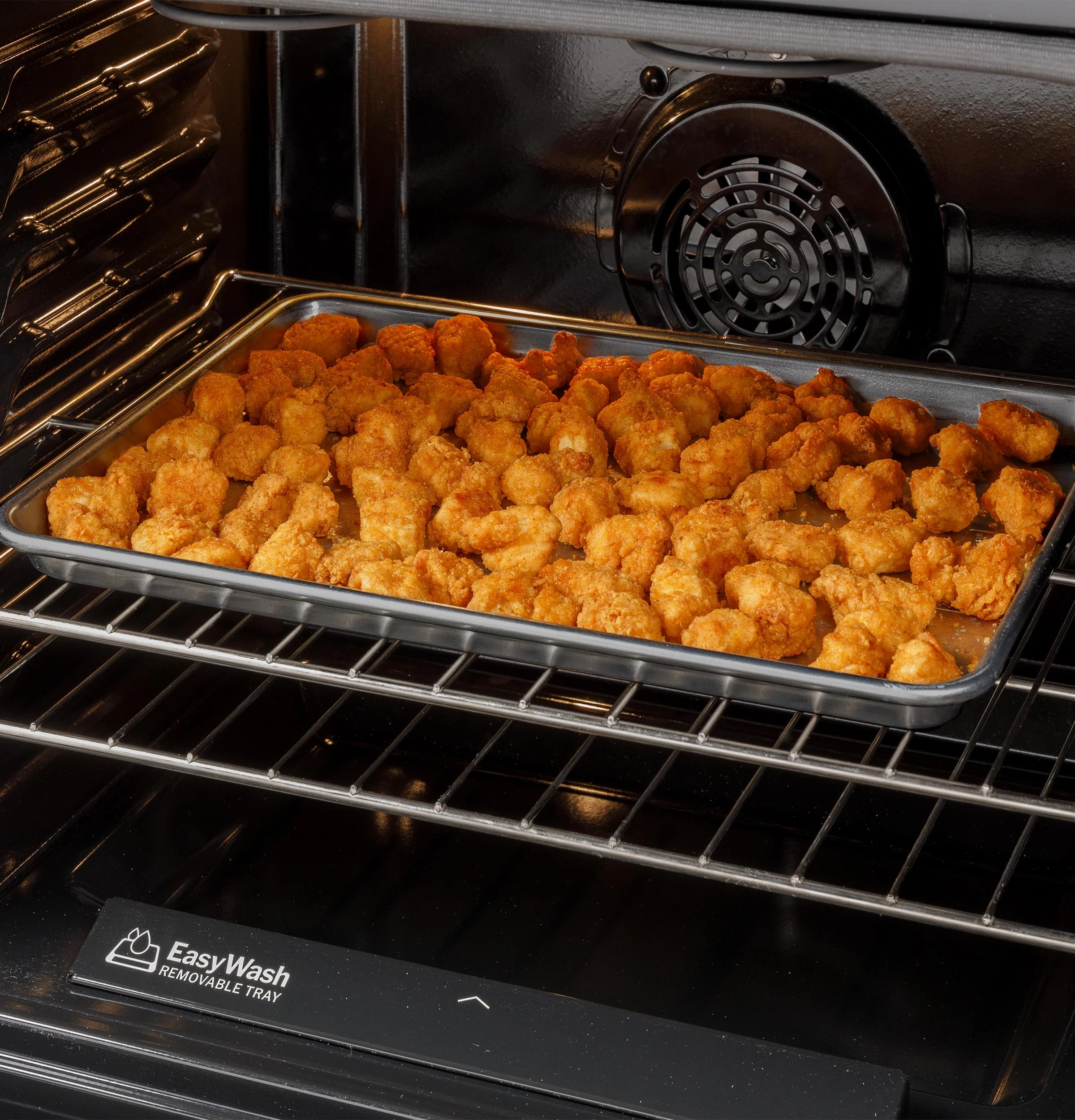 GGS600AVDS GE® 30" Slide-In Front-Control Convection Gas Range with No Preheat Air Fry and EasyWash™ Oven Tray - Image 14