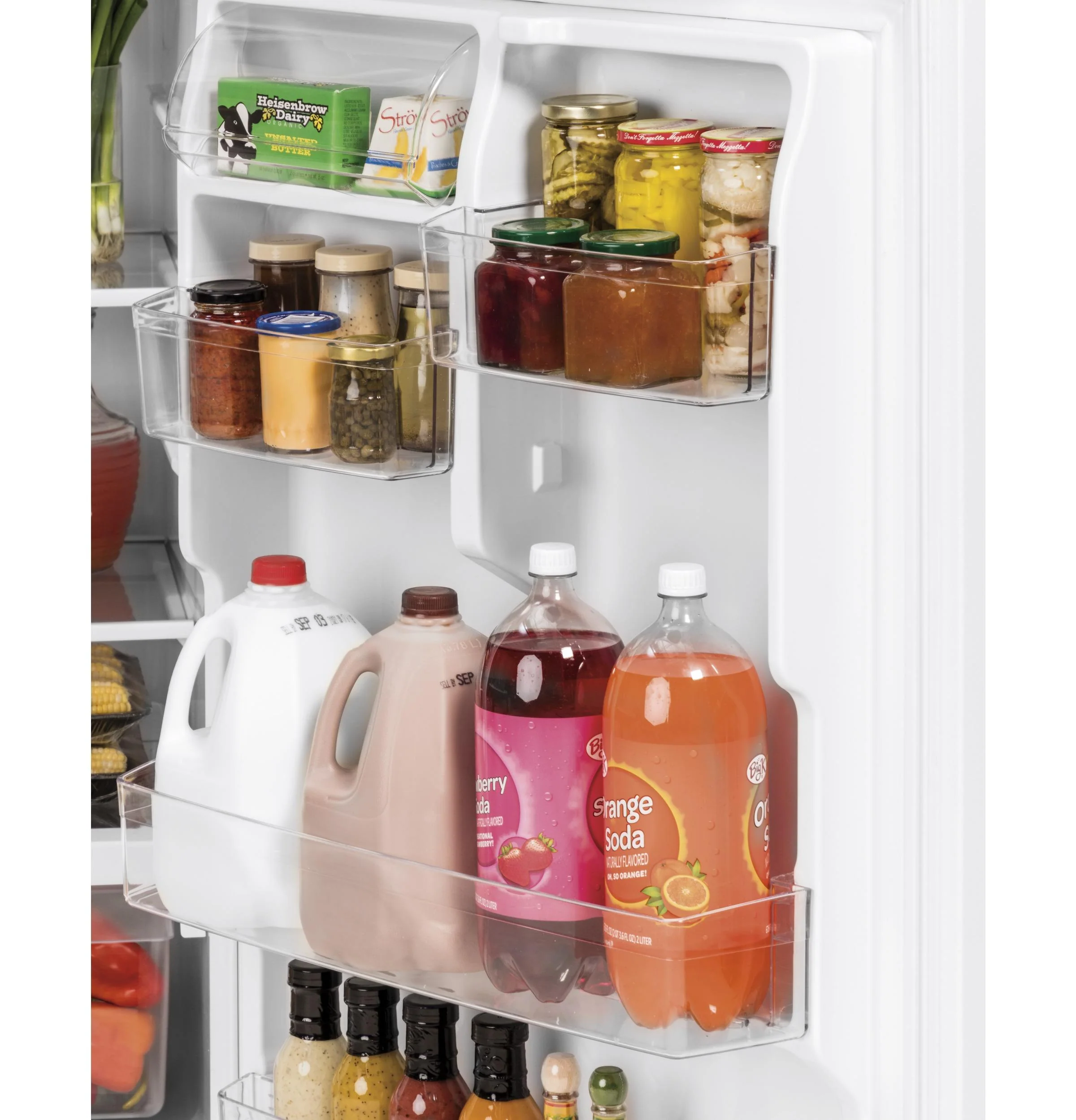 GIE19JSNRSS GE® ENERGY STAR® 19.2 Cu. Ft. Top-Freezer Refrigerator - Image 5