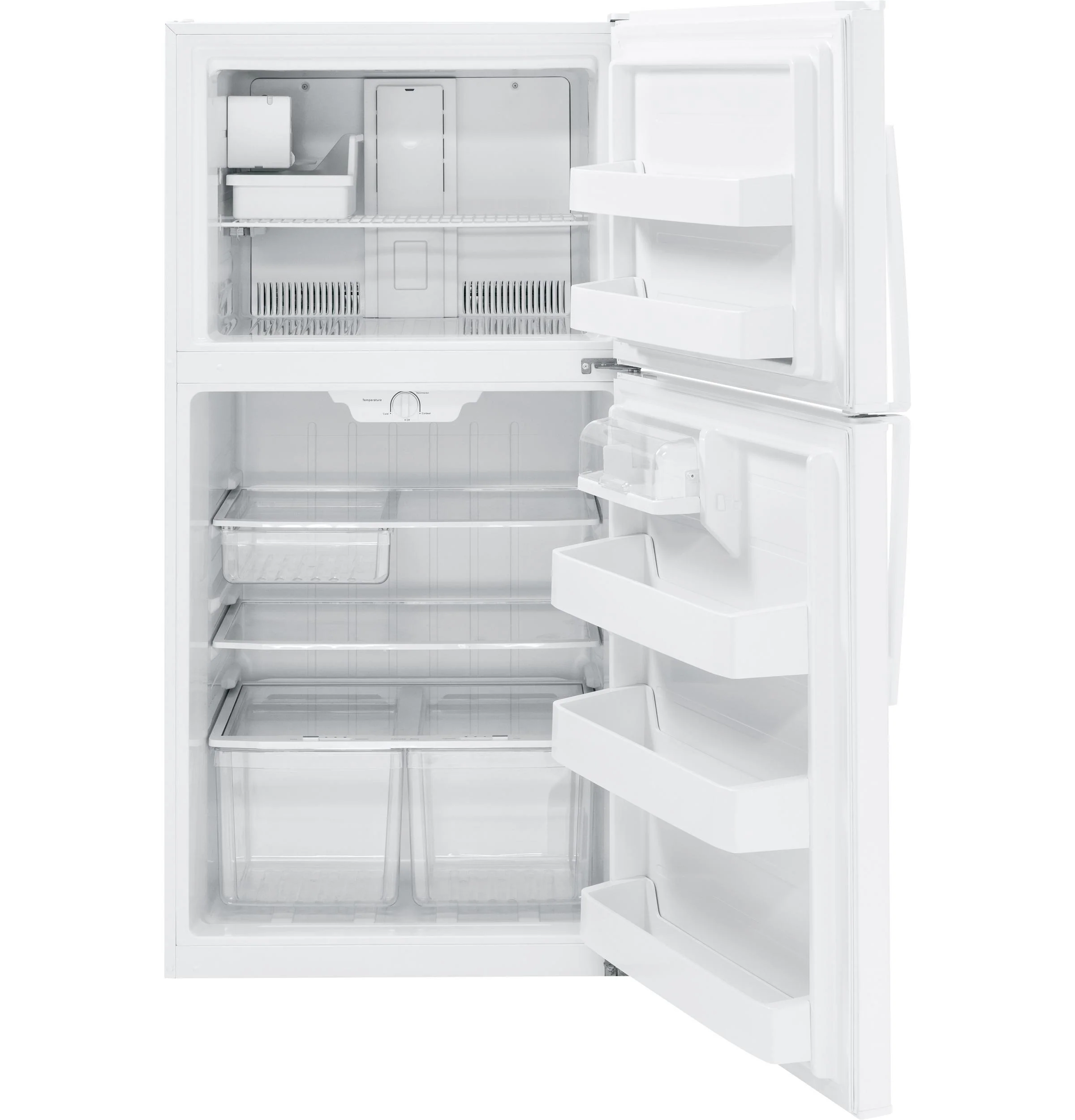 GIE21GTHWW GE® ENERGY STAR® 21.1 Cu. Ft. Top-Freezer Refrigerator - Image 4