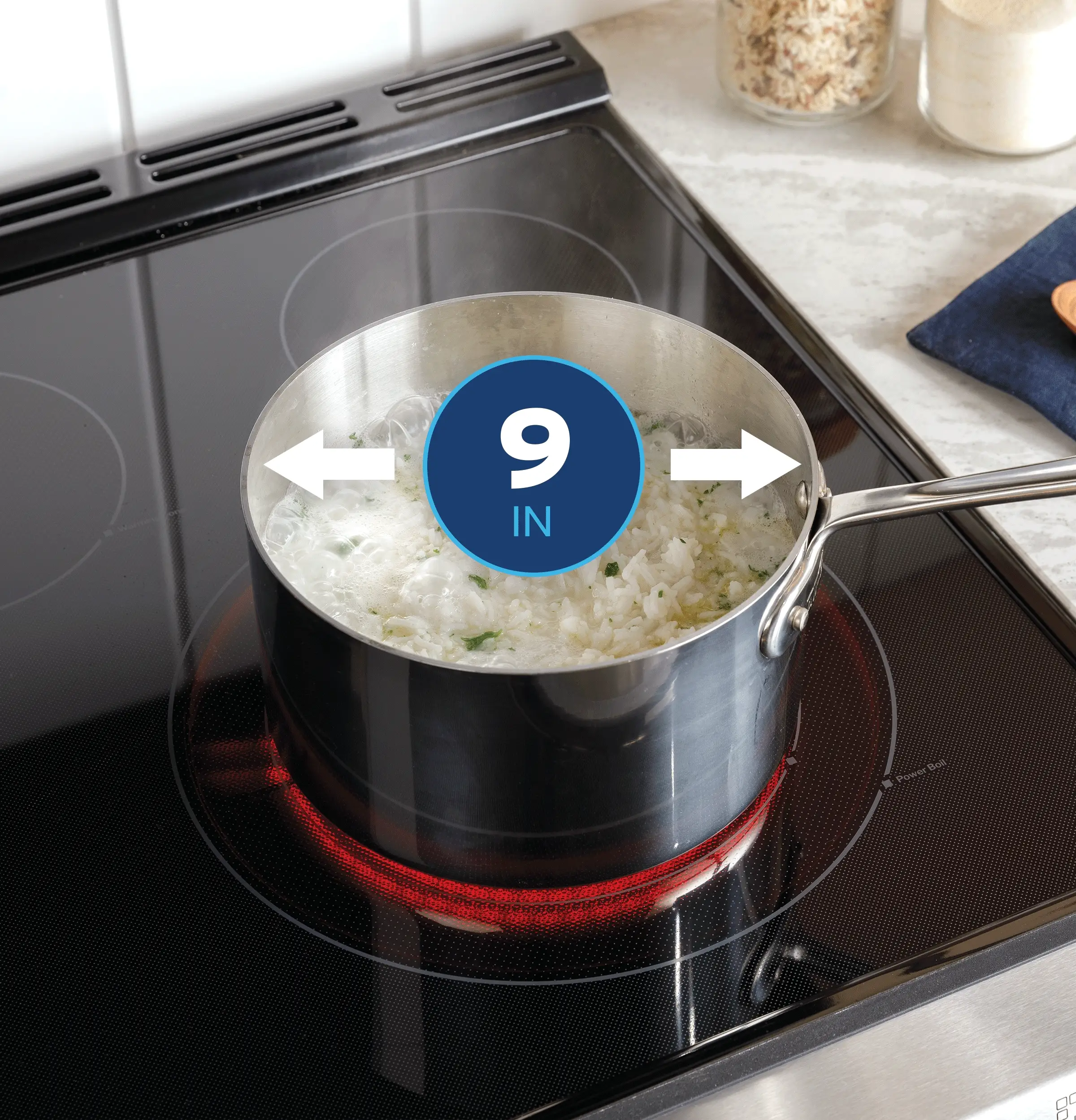 GRF600AVBB GE® ENERGY STAR® 30" Free-Standing Electric Convection Range with No Preheat Air Fry and EasyWash™ Oven Tray - Image 25