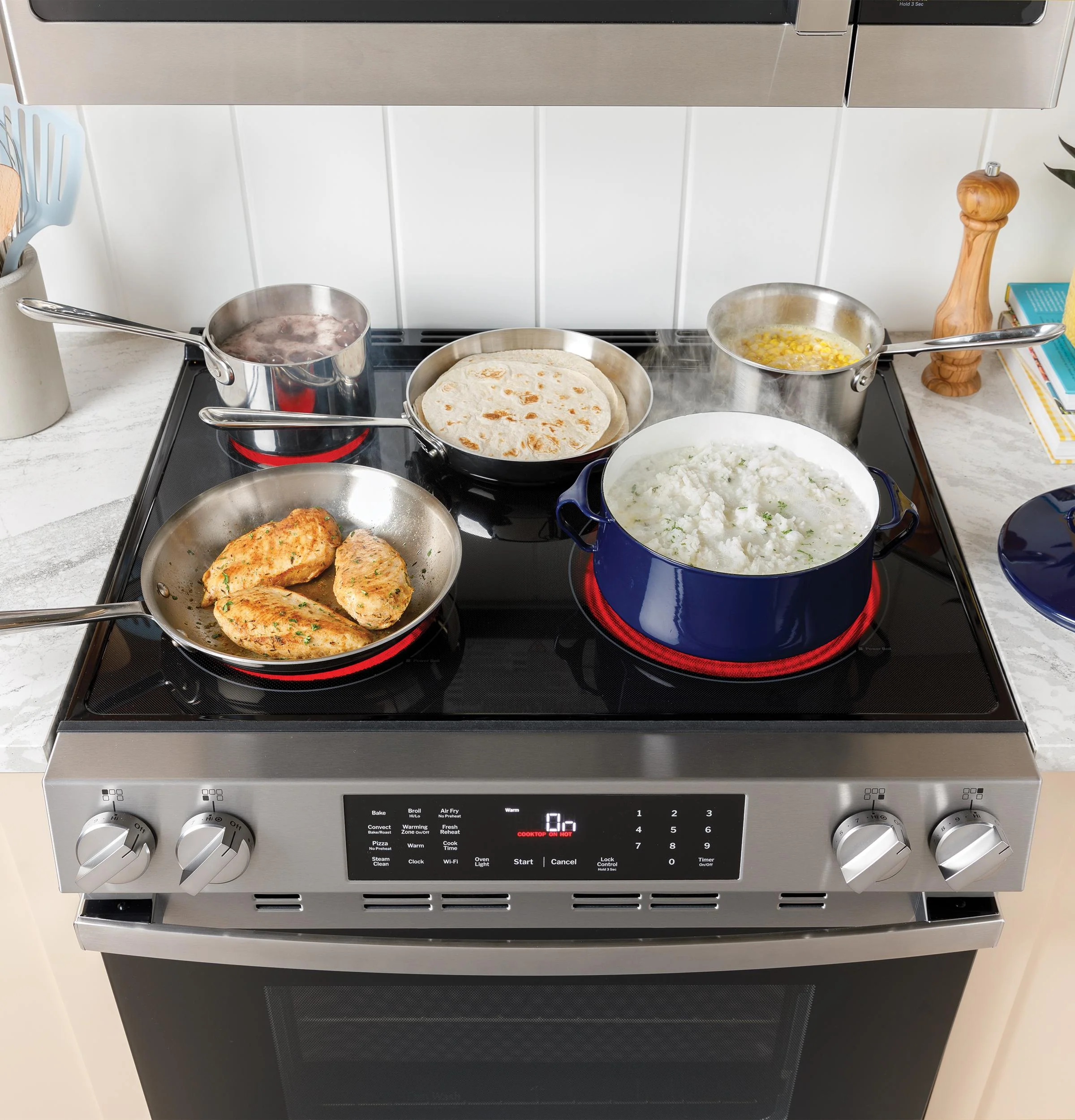 GRS500PVBB GE® ENERGY STAR® 30" Slide-In Electric Range with Crisp Mode - Image 9