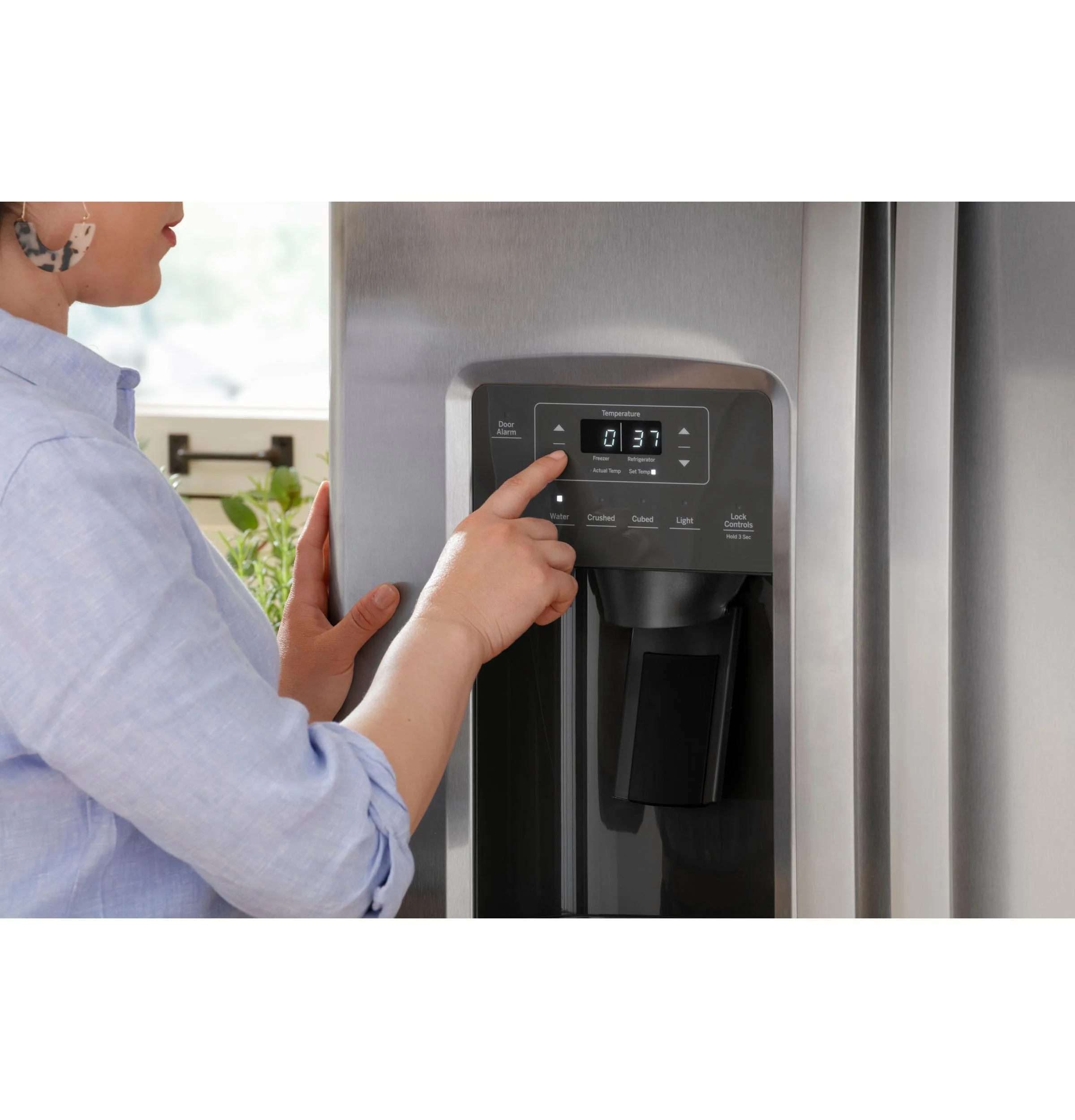 GSE25GGPBB GE® ENERGY STAR® 25.3 Cu. Ft. Side-By-Side Refrigerator - Image 15
