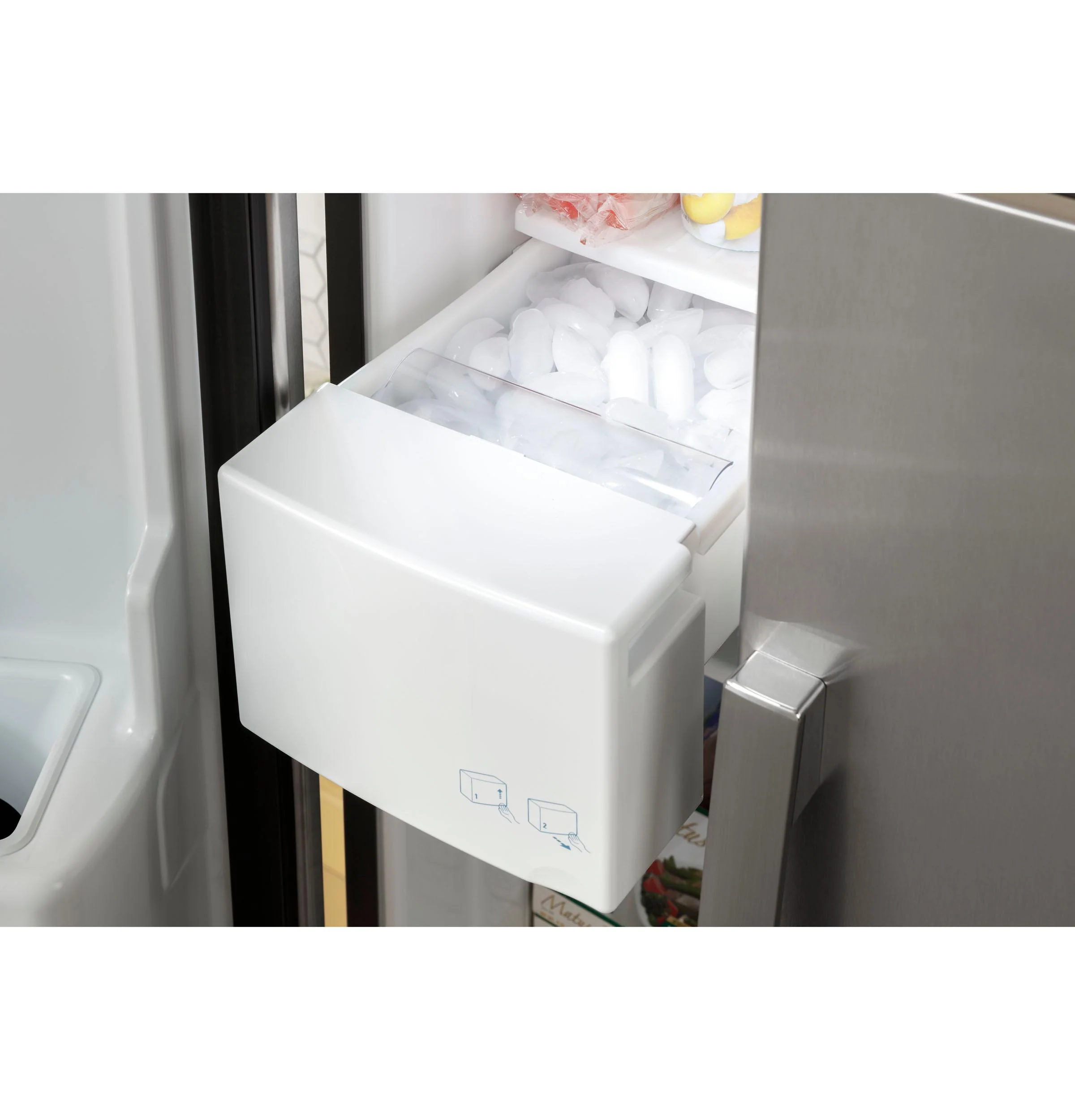 GE® 23.0 Cu. Ft. Side-By-Side Refrigerator - Image 17
