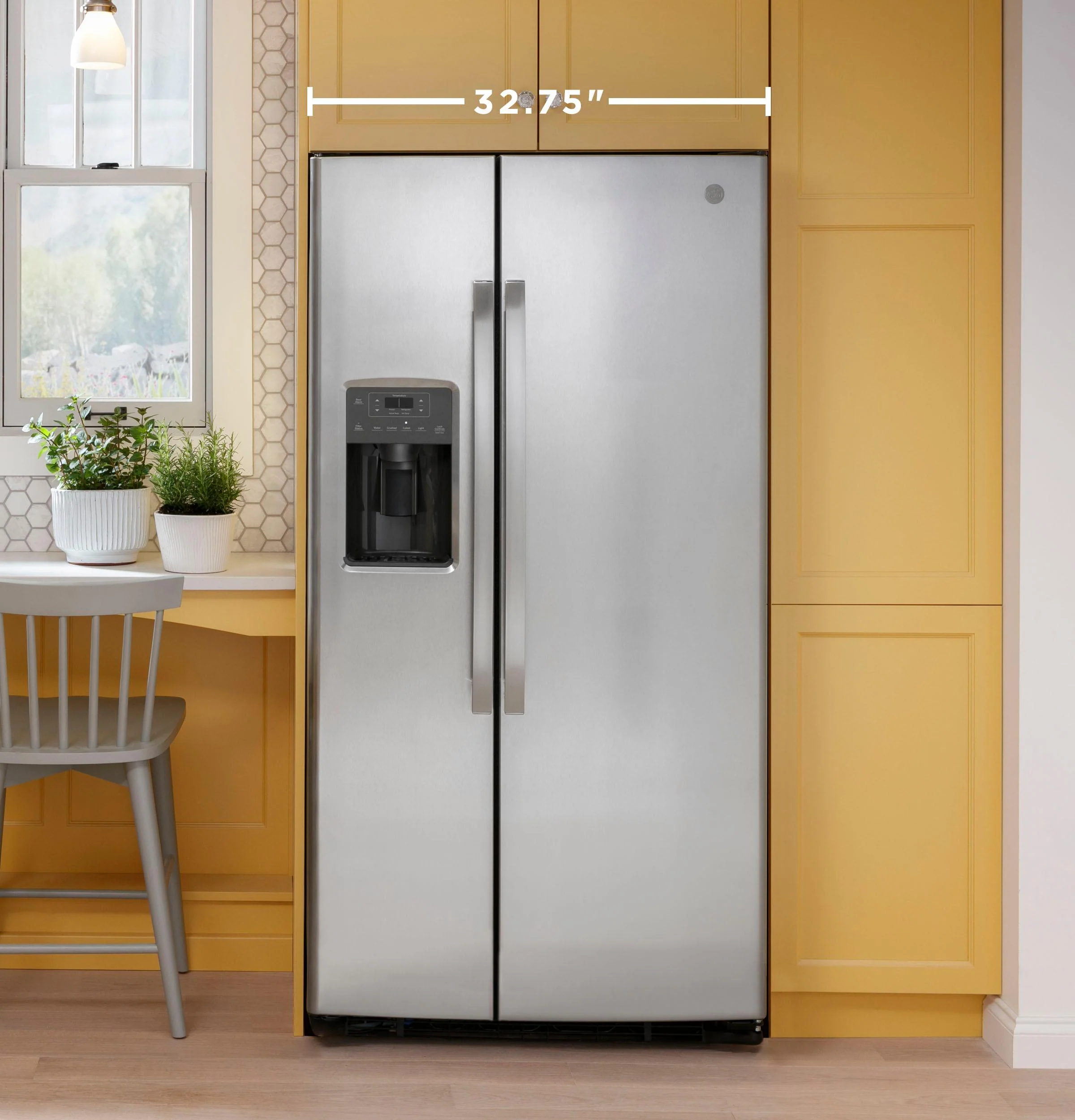 GSS23GGPWW GE® 23.0 Cu. Ft. Side-By-Side Refrigerator - Image 22
