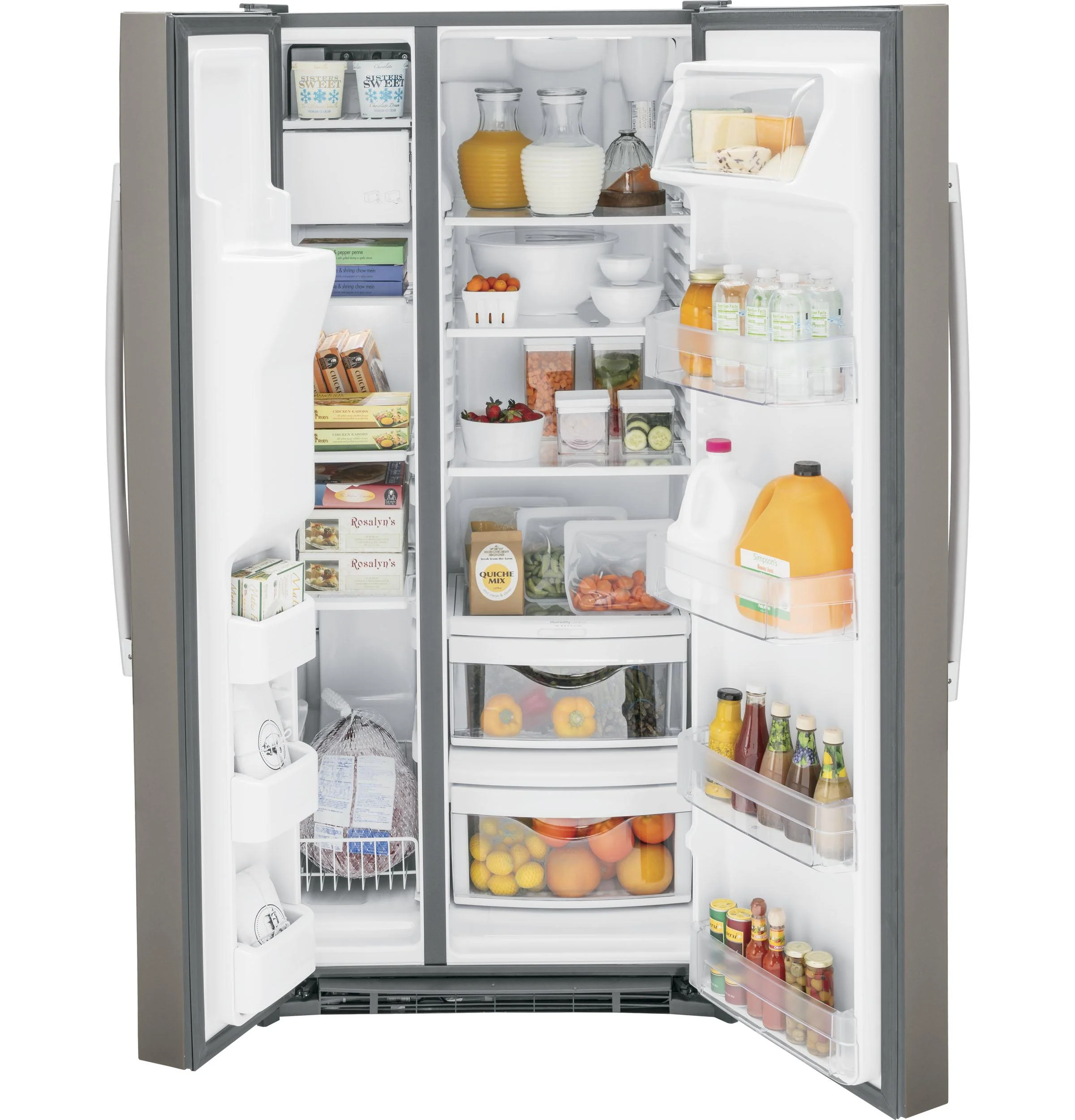 GSS23GMPES GE® 23.0 Cu. Ft. Side-By-Side Refrigerator - Image 2