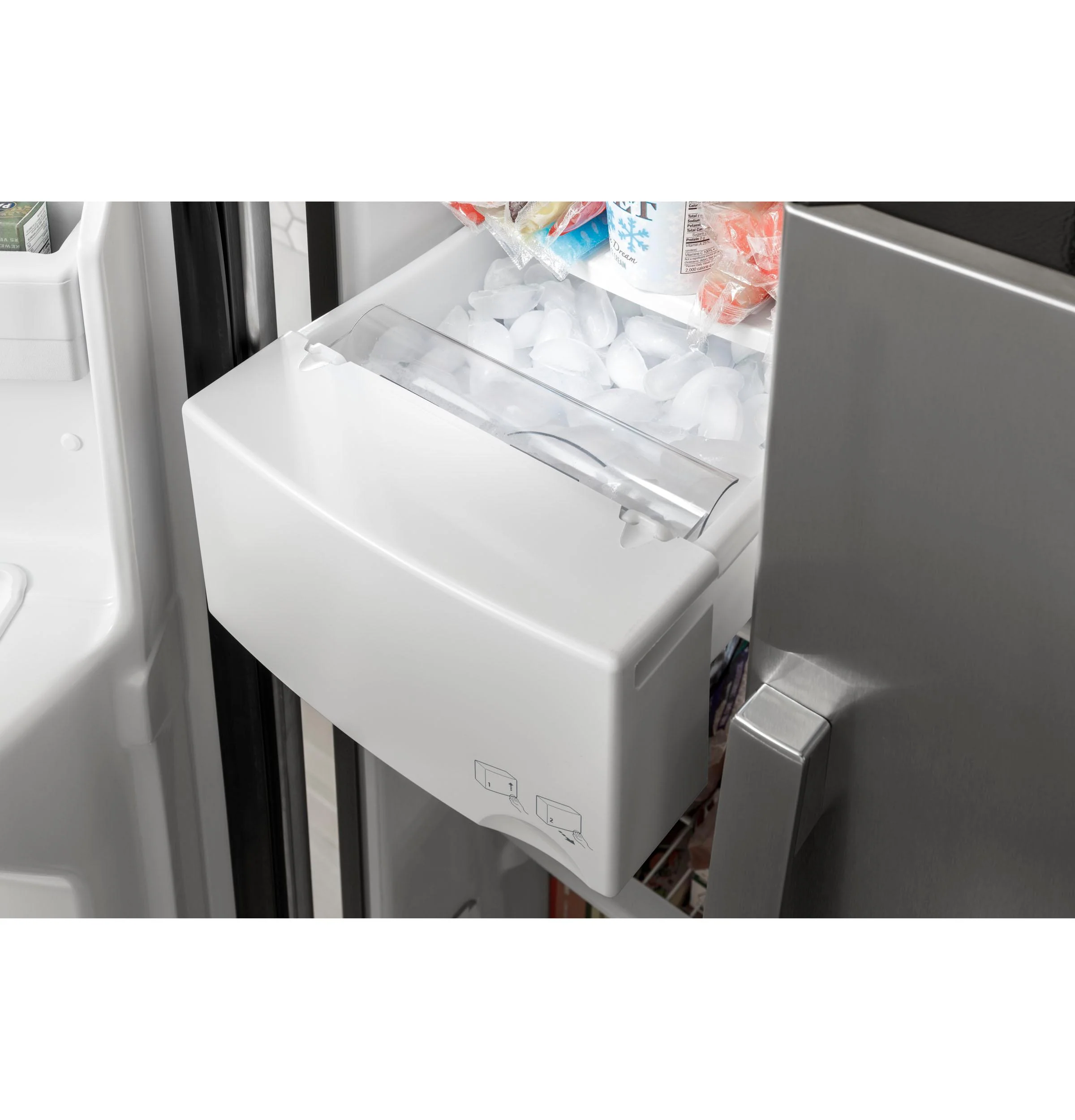 GSS25GGPBB GE® 25.3 Cu. Ft. Side-By-Side Refrigerator - Image 13