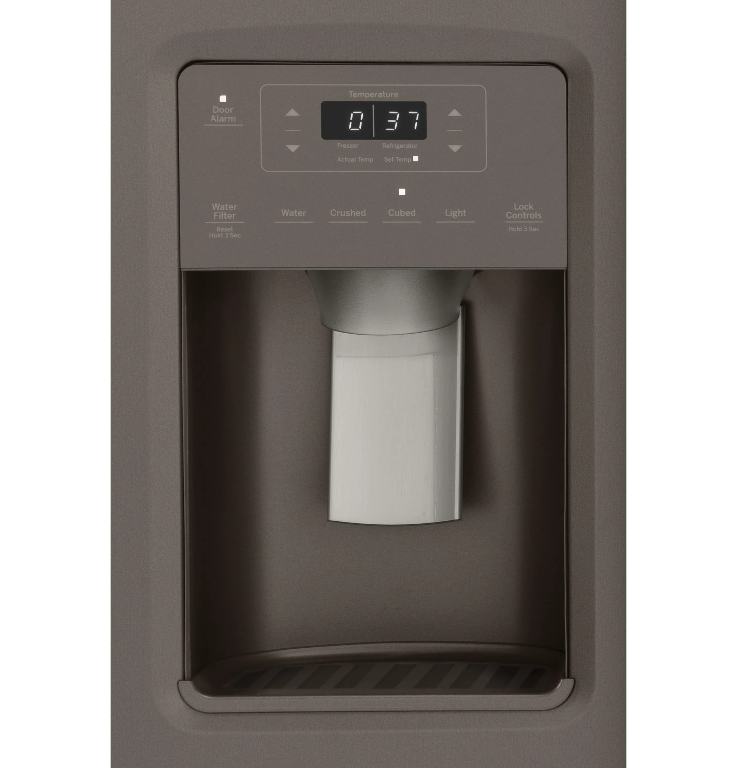 GSS25IMNES GE® 25.1 Cu. Ft. Side-By-Side Refrigerator - Image 3