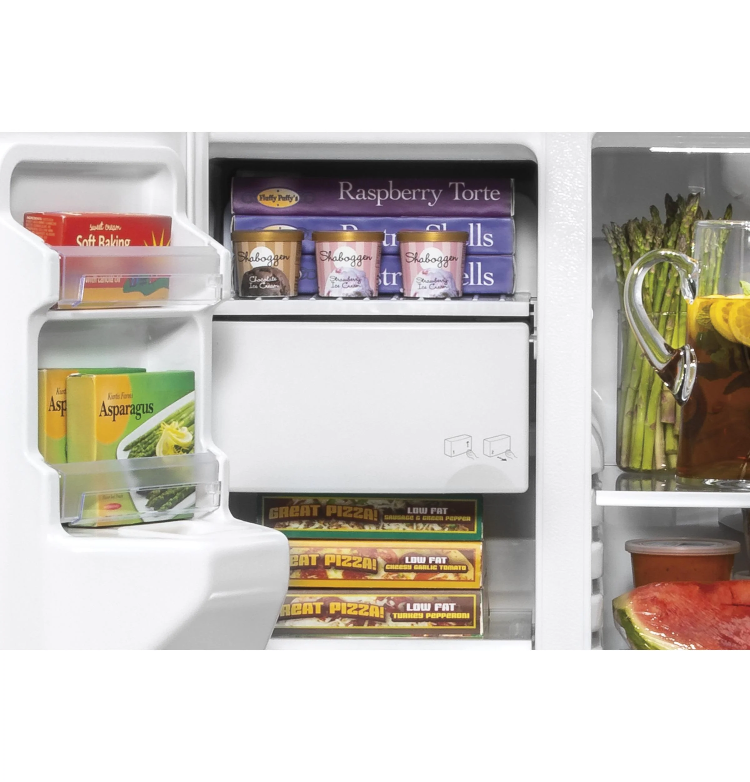 GSS25IMNES GE® 25.1 Cu. Ft. Side-By-Side Refrigerator - Image 6