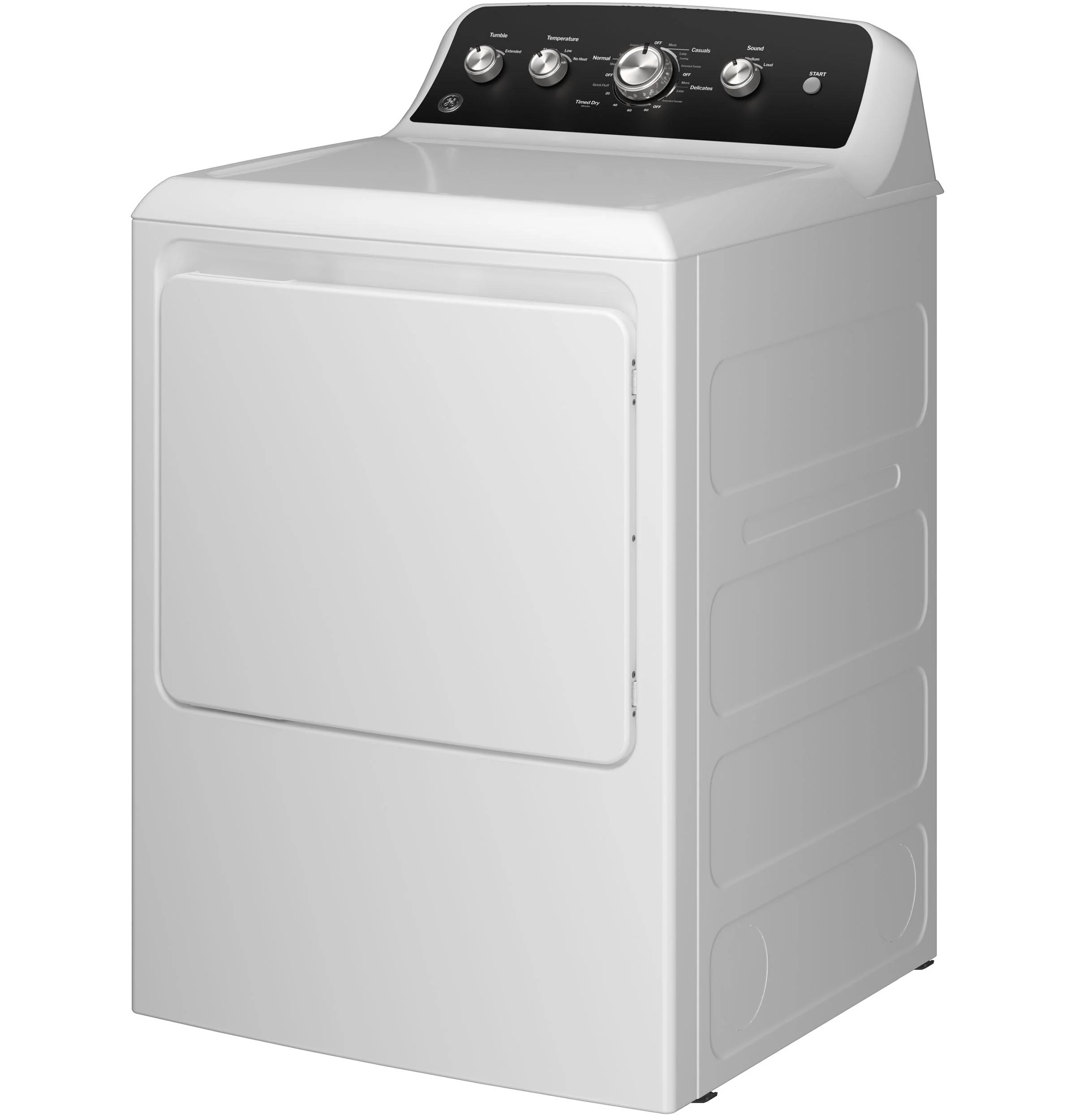 GTD48GASWWB GE® 7.2 cu. ft. Capacity Gas Dryer with Up To 120 ft. Venting and Extended Tumble - Image 4