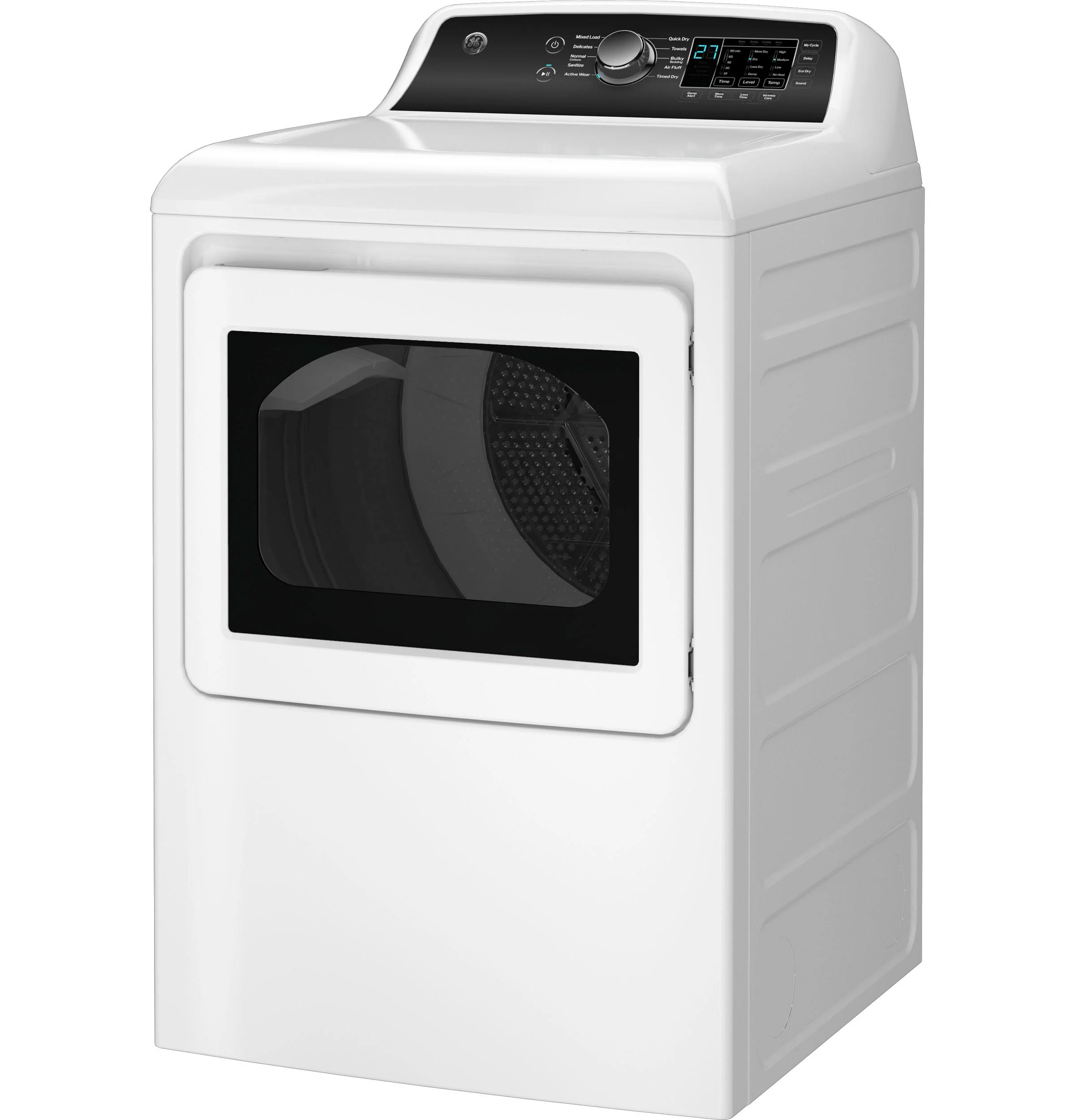 GTD58GBSVWS GE® 7.4 cu. ft. Capacity Gas Dryer with Up To 120 ft. Venting and Sensor Dry - Image 3
