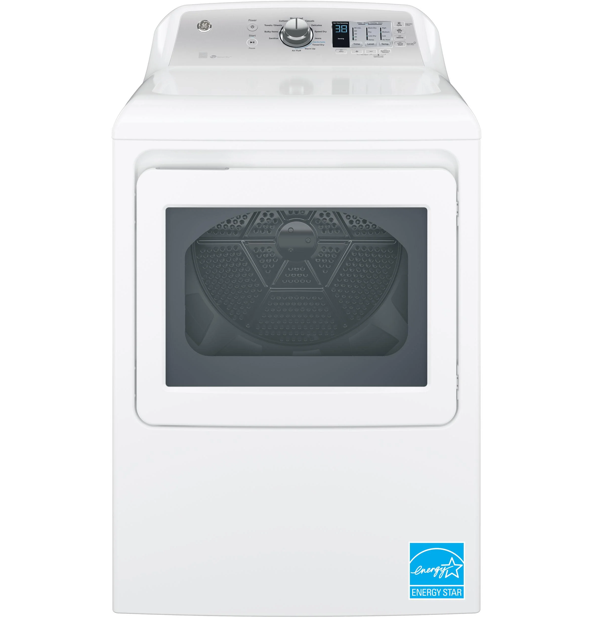 GE® 7.4 cu. ft. Capacity aluminized alloy drum Gas Dryer with Sensor Dry - Image 10