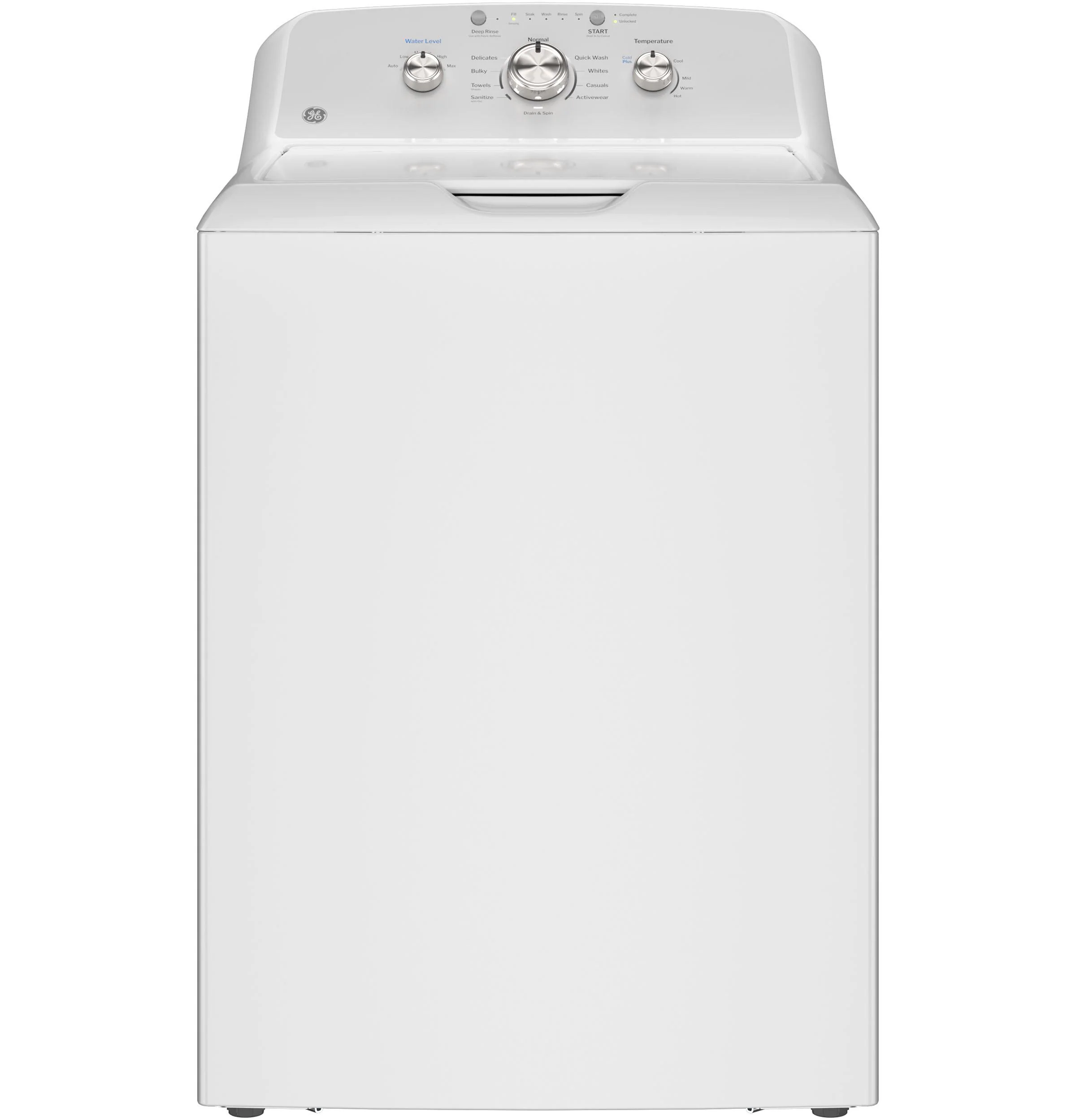GTW385ASWWS GE® 4.3 cu. ft. Capacity Washer with Stainless Steel Basket,Cold Plus and Water Level Control