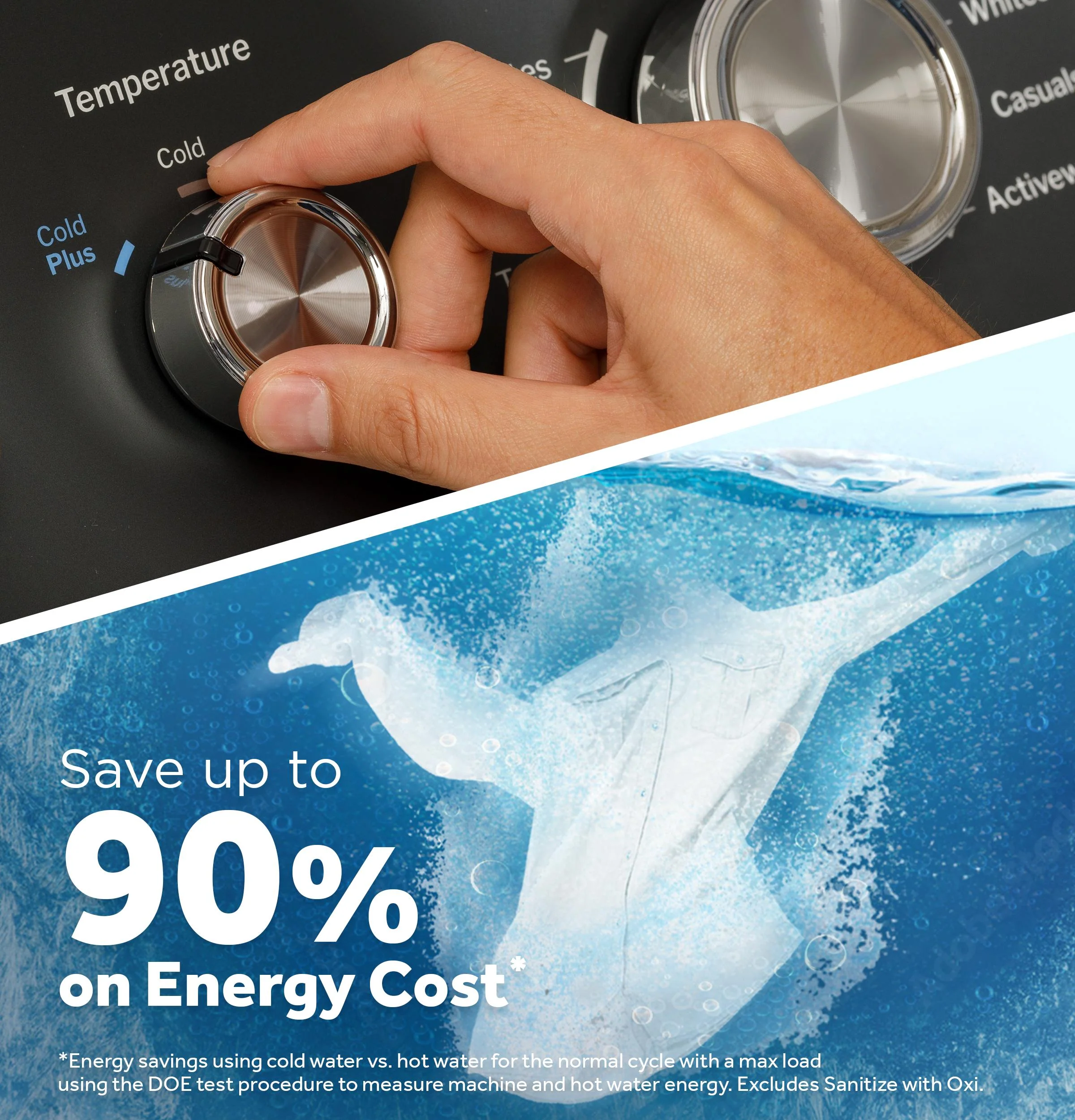 GTW485ASWWB GE® 4.5 cu. ft. Capacity Washer with Stainless Steel Basket, Cold Plus and Wash Boost - Image 20