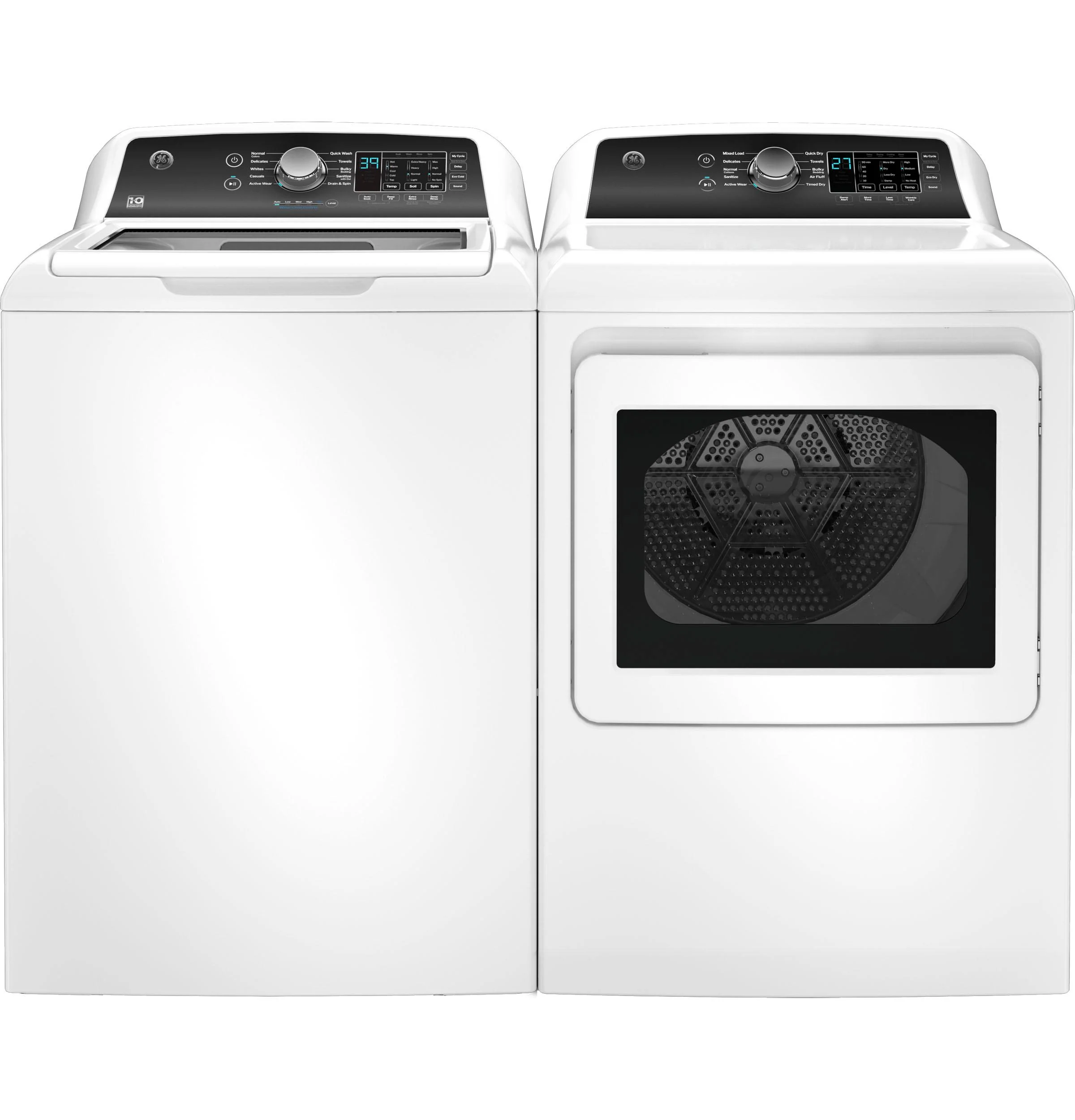 GTW585BSVWS GE® 4.5 cu. ft. Capacity Washer with Water Level Control - Image 4