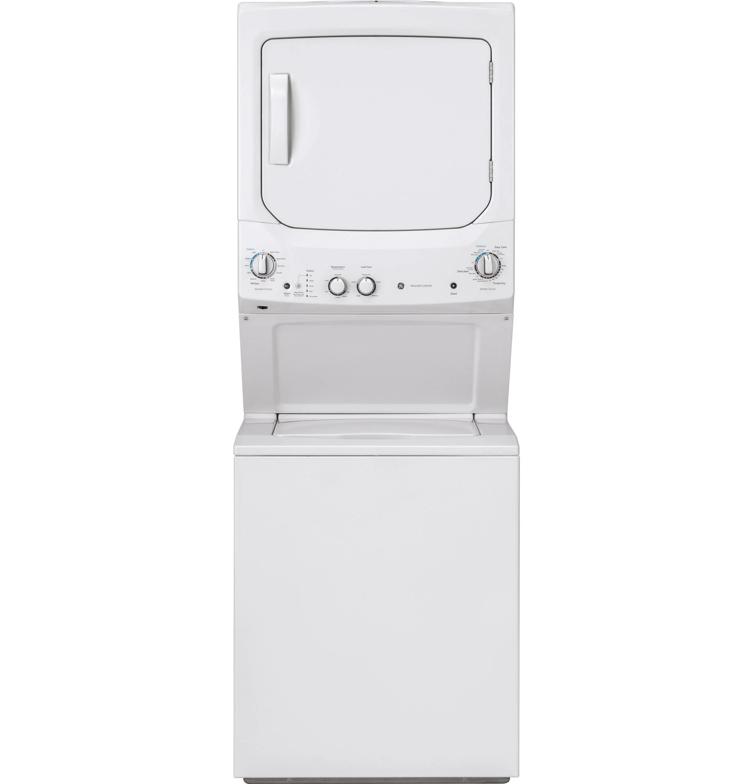 GUD27ESSMWW GE Unitized Spacemaker® 3.8 cu. ft. Capacity Washer with Stainless Steel Basket and 5.9 cu. ft. Capacity Electric Dryer - Image 16