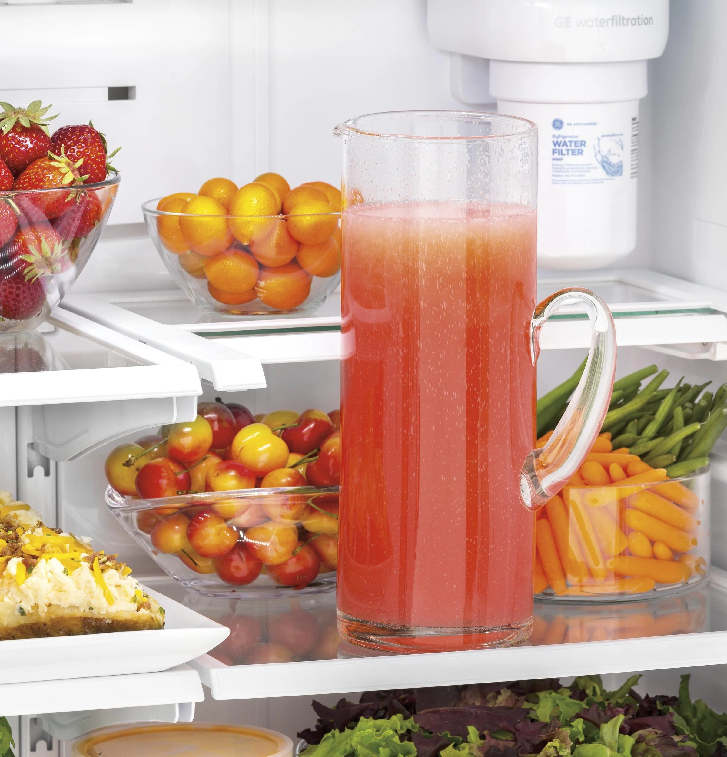 GYE18JMLES GE® ENERGY STAR® 17.5 Cu. Ft. Counter-Depth French-Door Refrigerator - Image 22