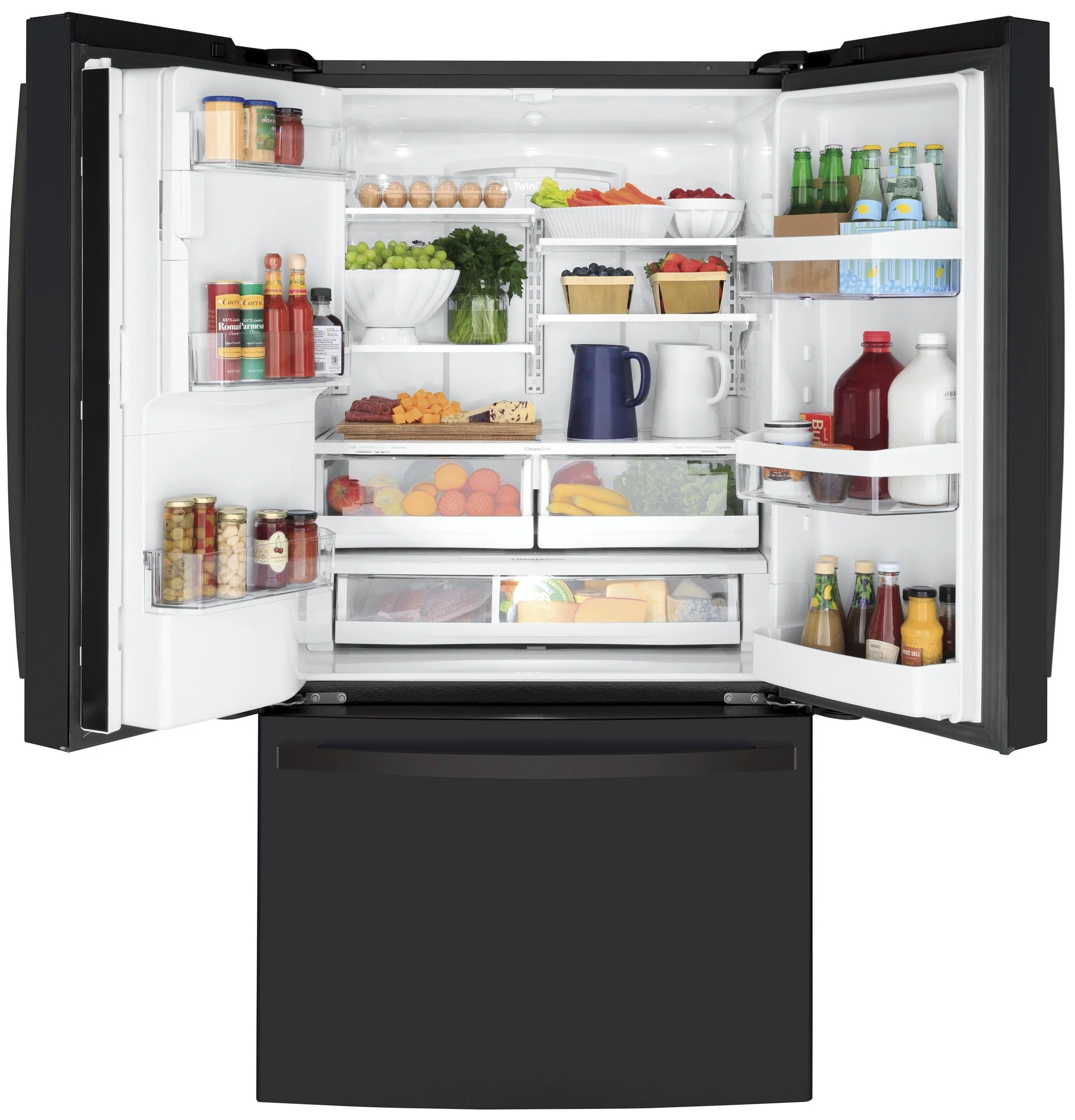 GYE22GENDS GE® ENERGY STAR® 22.1 Cu. Ft. Counter-Depth French-Door Refrigerator - Image 11
