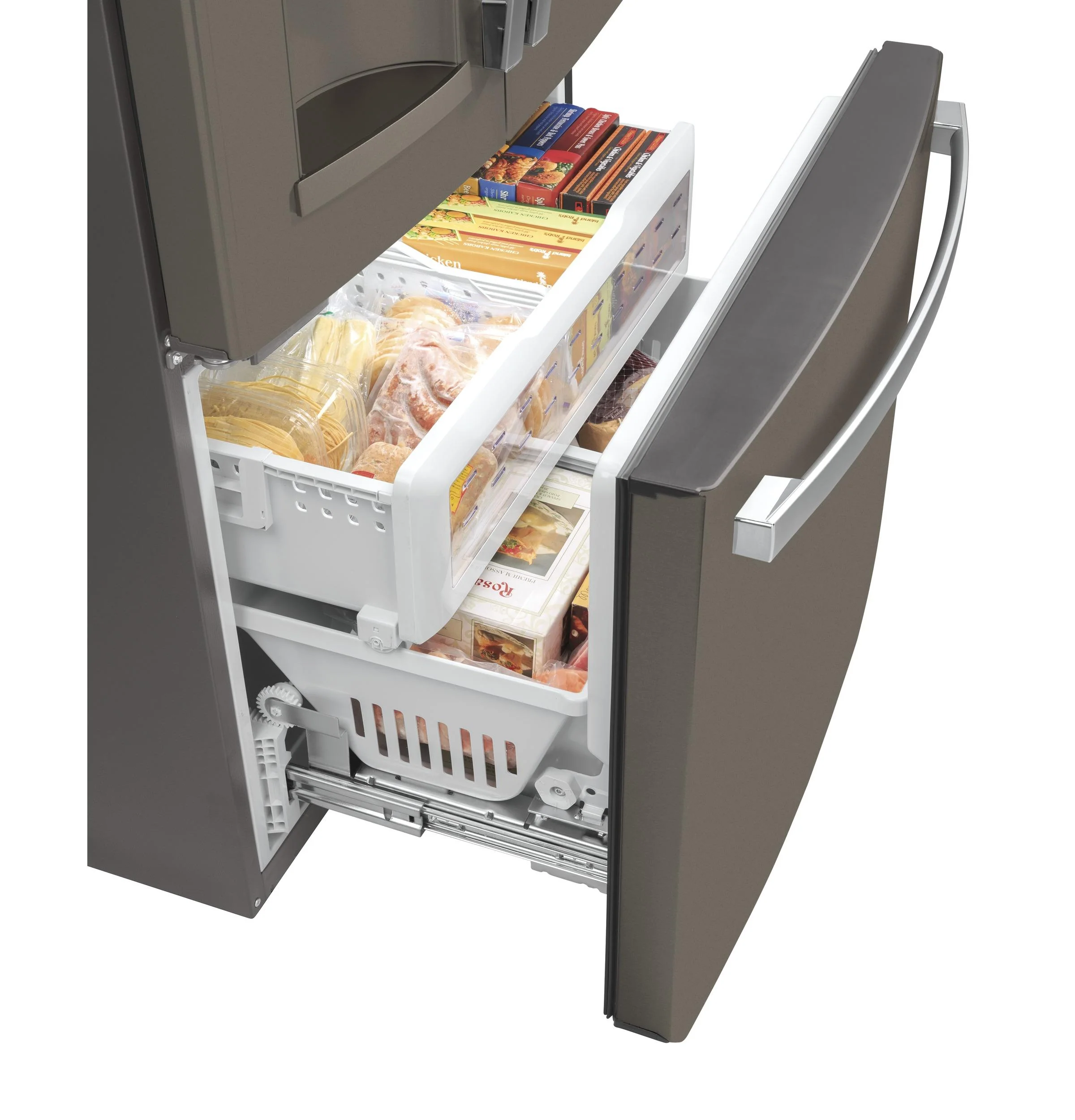 GYE22GMNES GE® ENERGY STAR® 22.1 Cu. Ft. Counter-Depth French-Door Refrigerator - Image 17